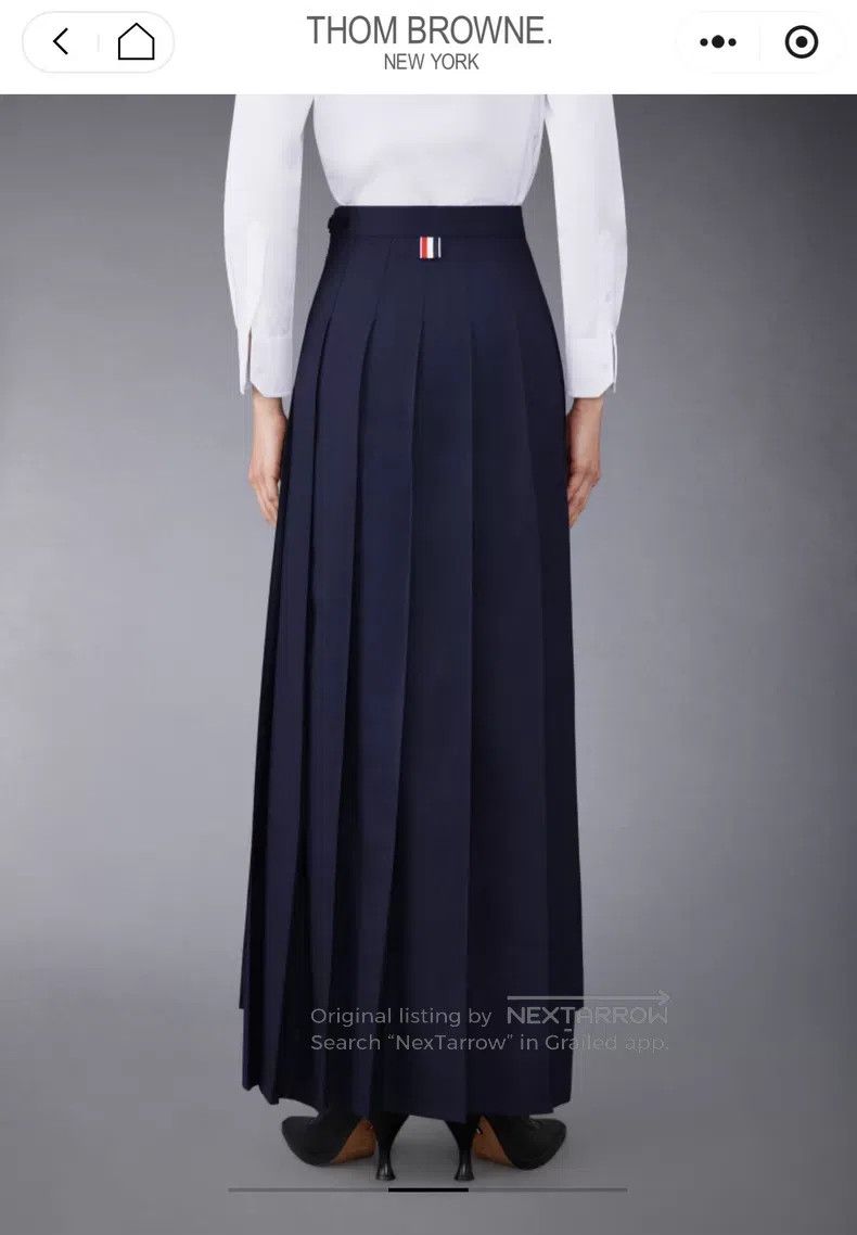 Thom Browne Thom Browne Pleated Skirt Size 24" / US 00 / IT 34 - 8 Thumbnail