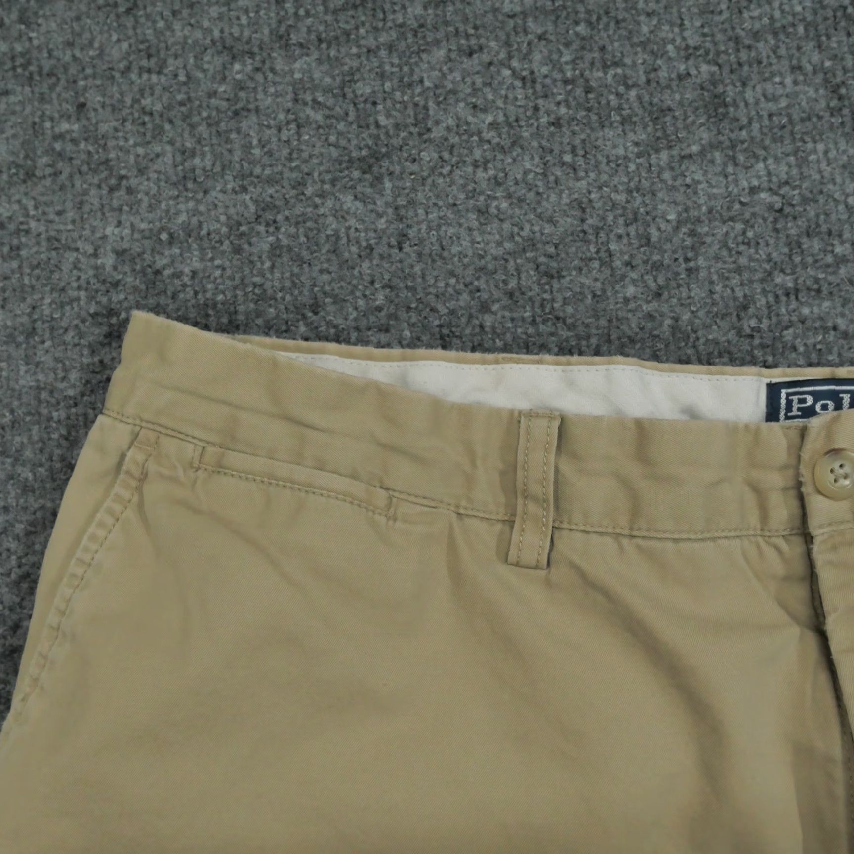 Polo Ralph Lauren VINTAGE Polo Ralph Lauren Shorts Mens 38 Tan Chino Cotton 90s Size US M / EU 48-50 / 2 - 5 Thumbnail