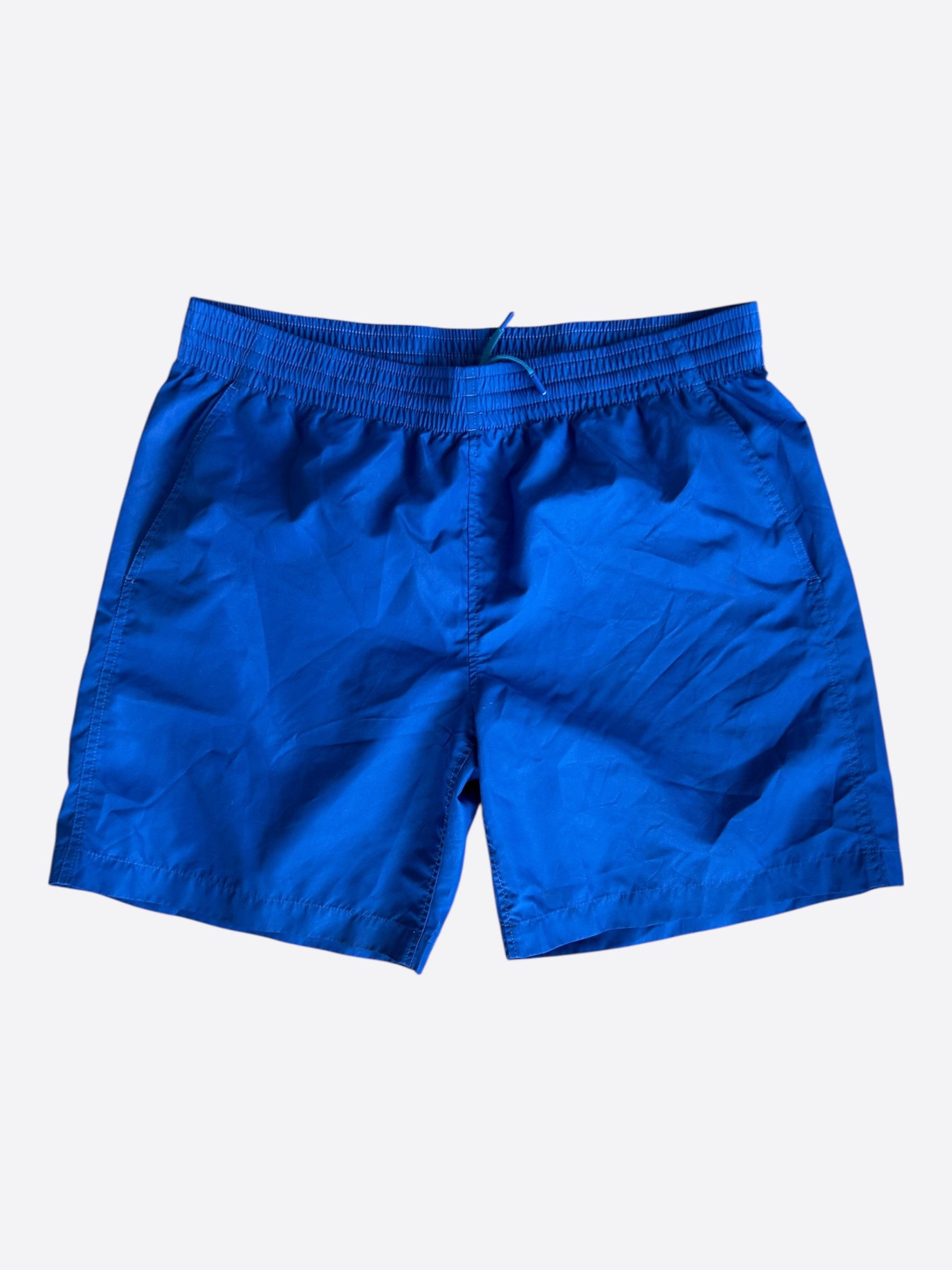 Louis Vuitton Louis Vuitton Blue Monogram Swim Shorts Size US 34 / EU 50 - 1 Thumbnail