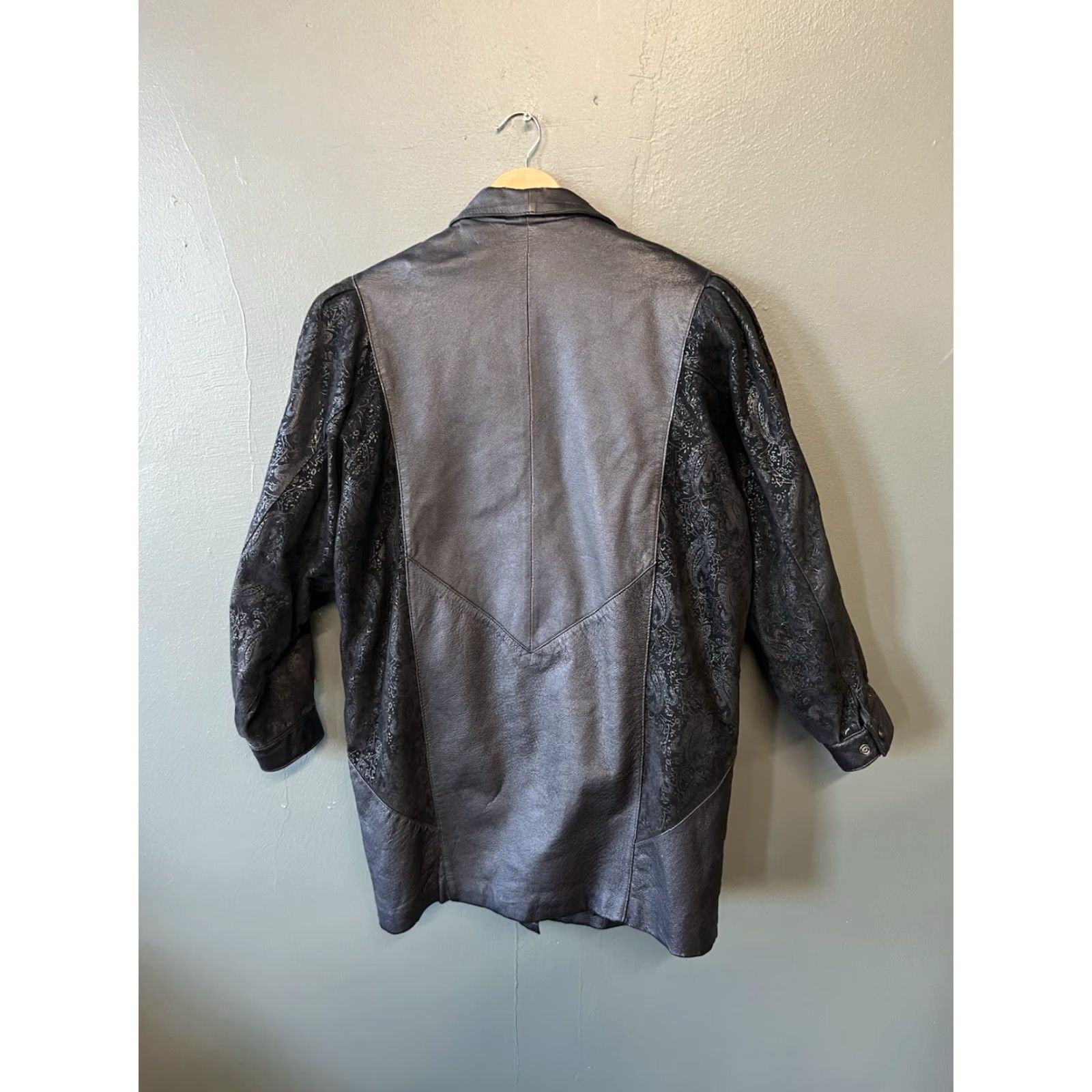 Vintage VINTAGE Wilsons Leather Jacket Mens Small S Black Leather Jacket 90s? Size US S / EU 44-46 / 1 - 2 Thumbnail