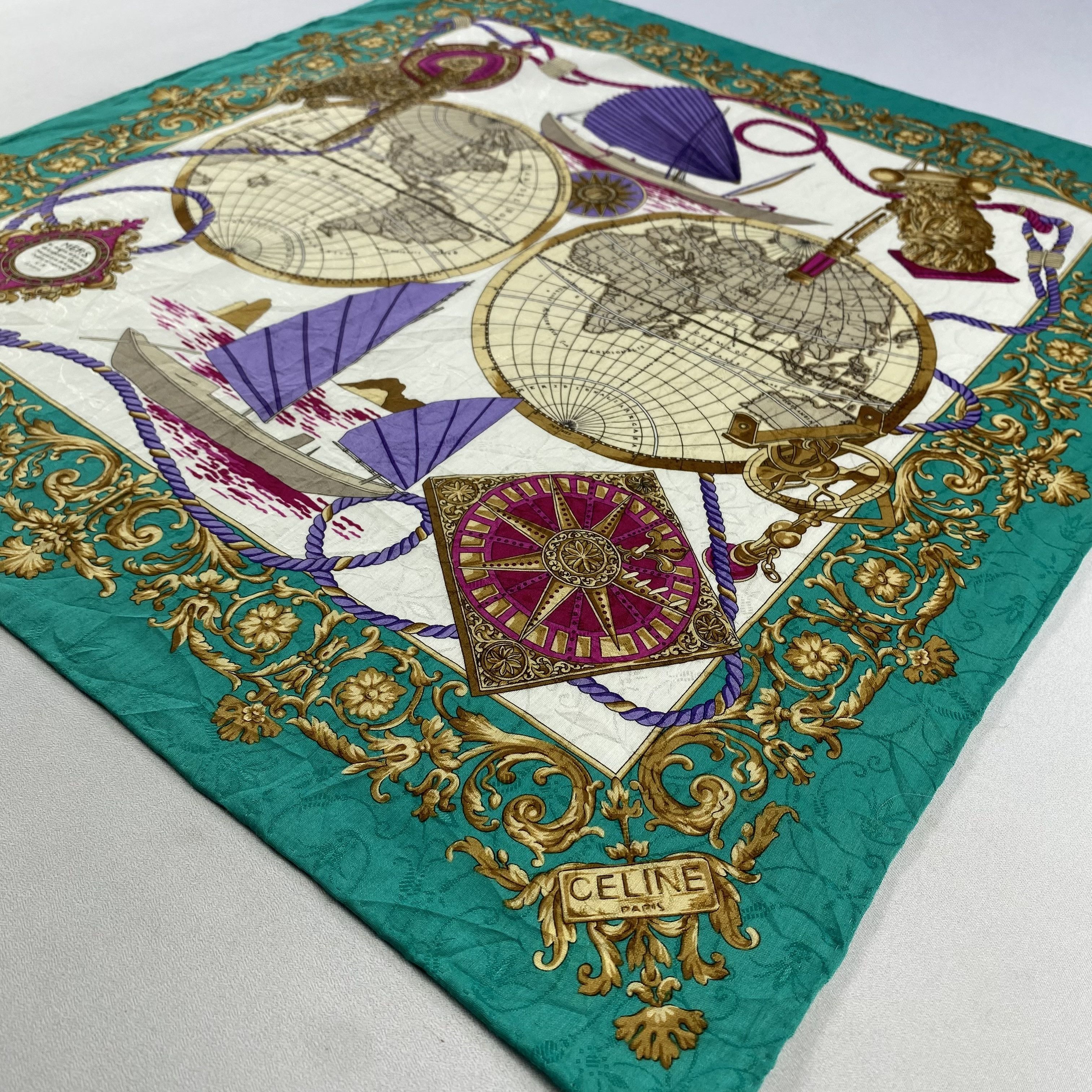 Celine × Vintage Celine Bandana/ Handkerchief / Neckerchief Size ONE SIZE - 2 Thumbnail