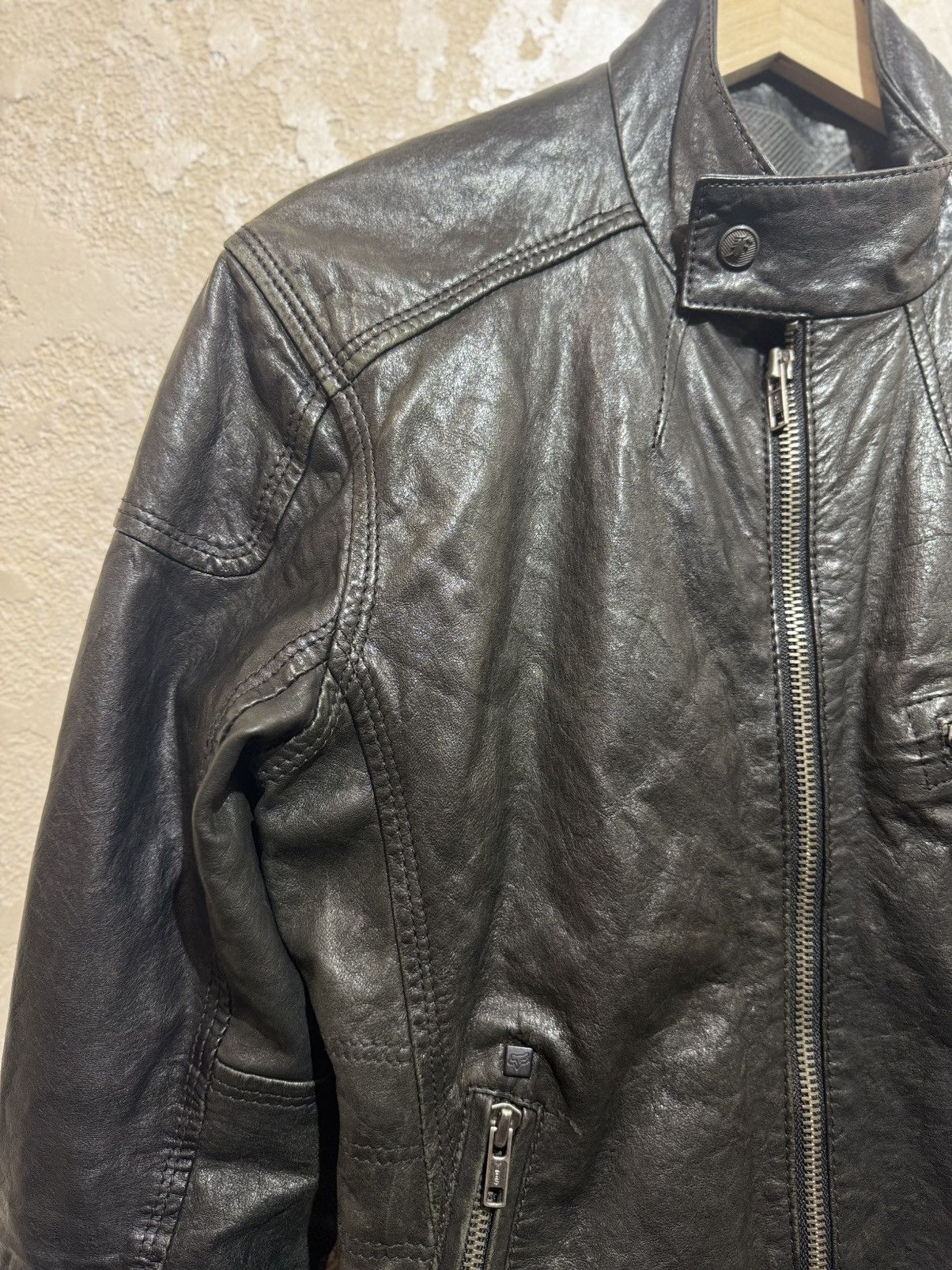 Indian Motorcycle Fox Raceng Leather Jacket Size S Size US S / EU 44-46 / 1 - 3 Thumbnail