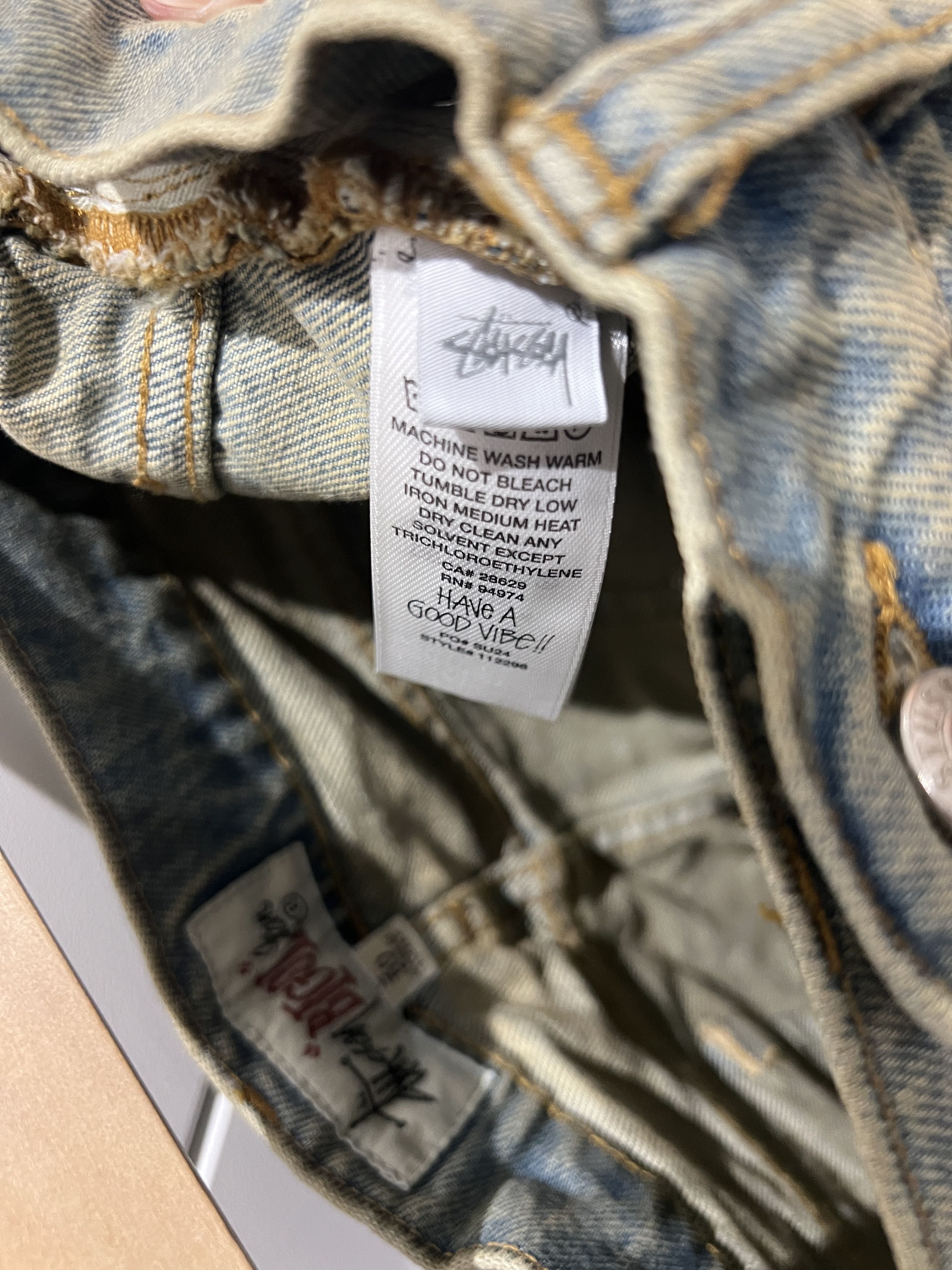 Stussy Stussy Big Ol' Shorts Sand Wash Size US 30 / EU 46 - 7 Thumbnail
