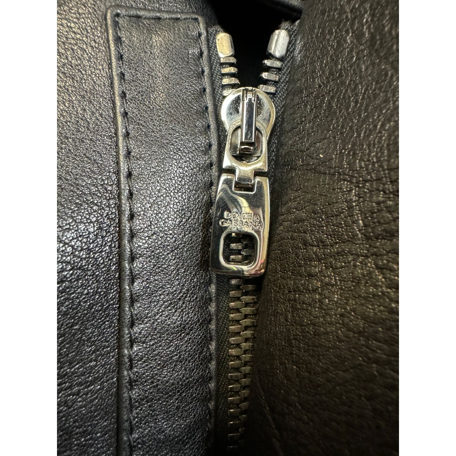 Dolce & Gabbana 2010s Dolce & Gabbana aviator boxy bomber leather jacket Size XL / US 12-14 / IT 48-50 - 6 Thumbnail