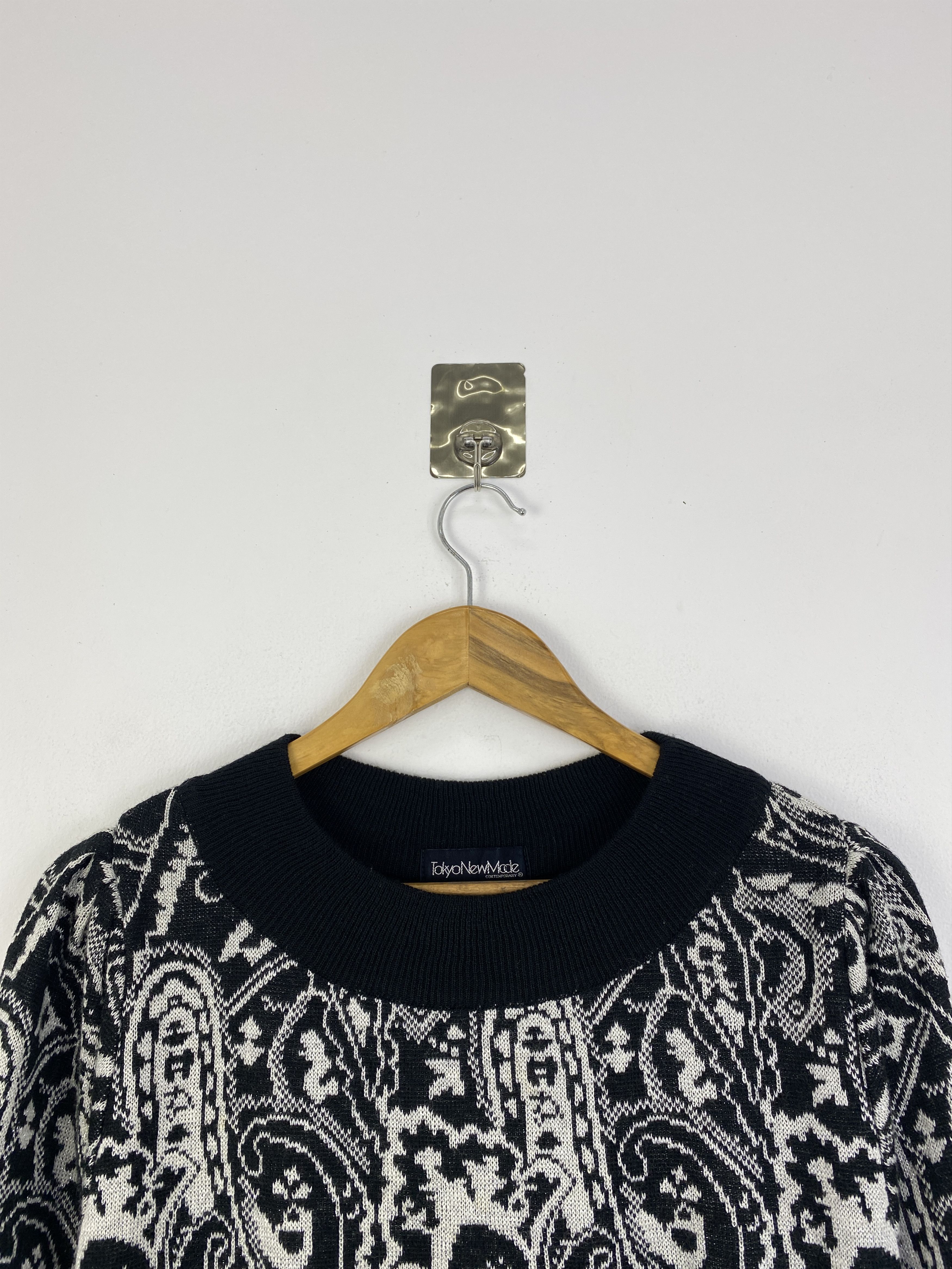 Vintage Vintage Tokyo Newmode Paisley Jumper Sweatshirt SH0057 Size US S / EU 44-46 / 1 - 2 Thumbnail