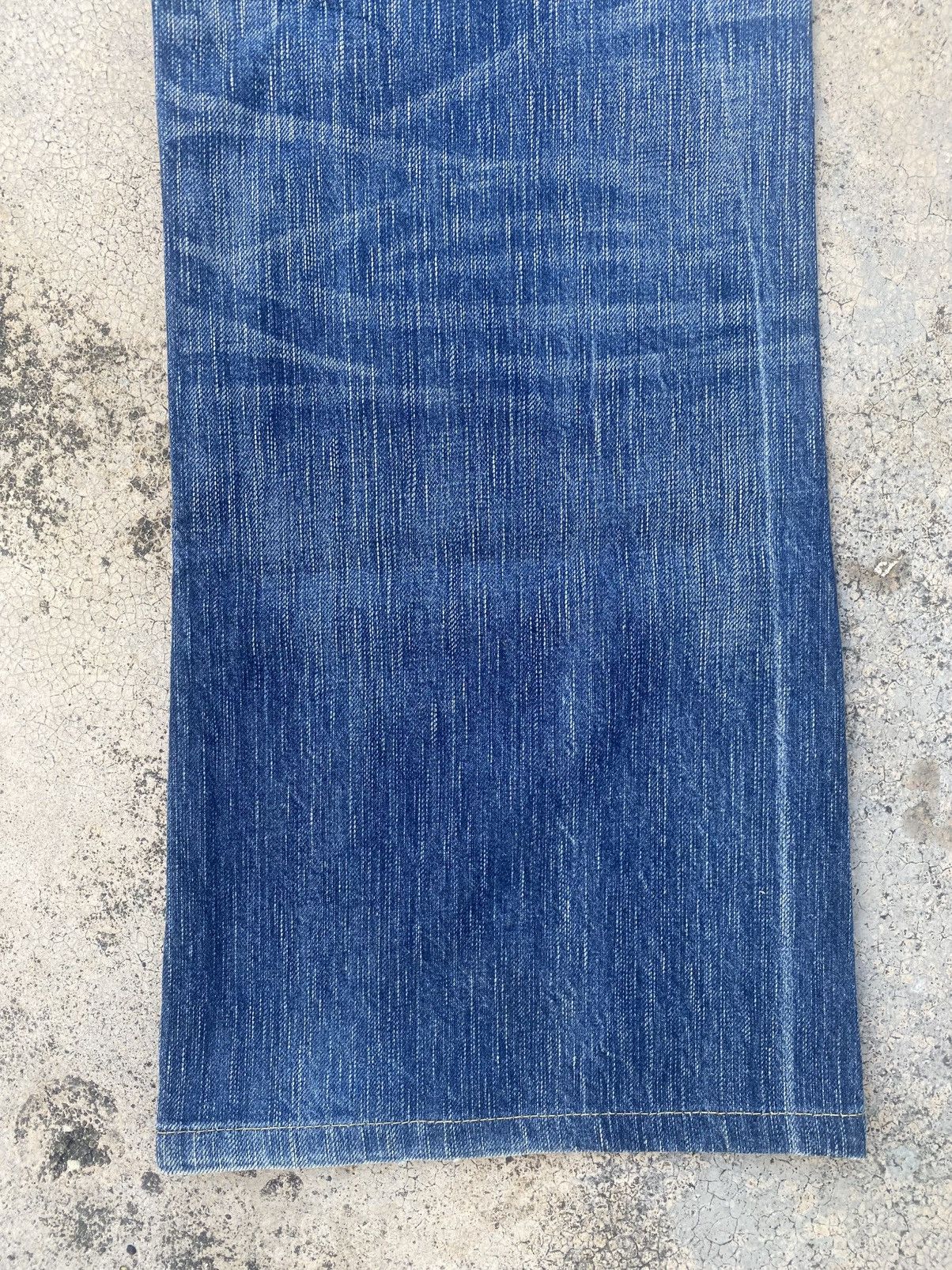 Edwin × If Six Was Nine × Vintage Vintage Flare Edwin Blue Trip Honeycomp Jeans Size US 36 / EU 52 - 24 Thumbnail