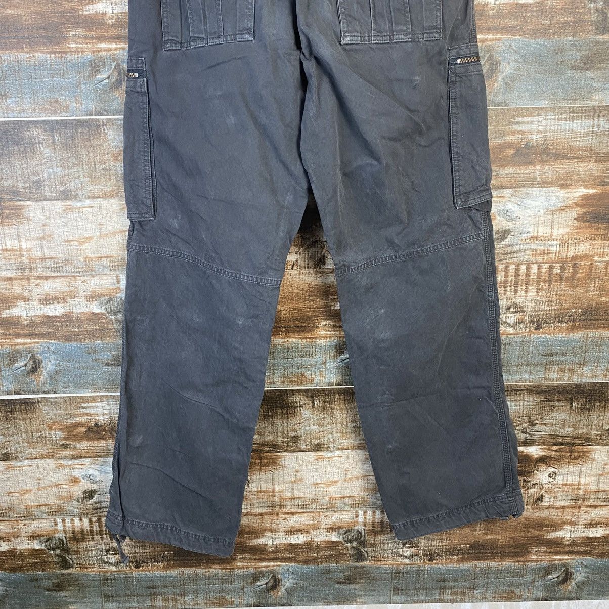 Other DL Uniqlo Black Cargo Multipocket Pants #C929 Size US 33 - 17 Thumbnail