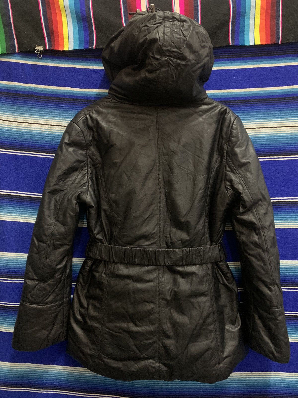 Balmain OFFERR💥 BALMAIN Leather Sheepskin Puffer Jacket With Hooded Size M / US 6-8 / IT 42-44 - 15 Thumbnail