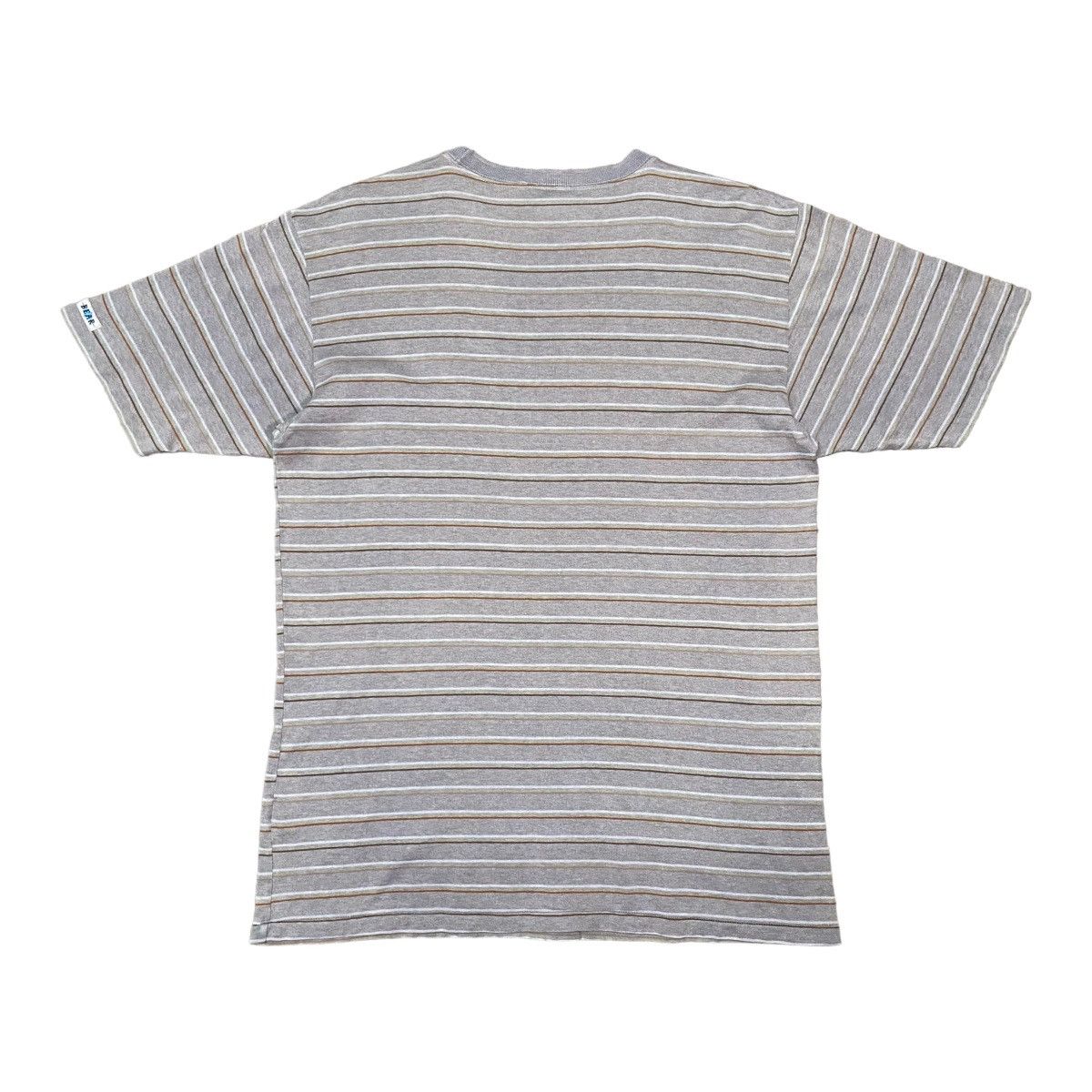 Vintage Vintage 90’s Bear Surfing Spellout Stripes T Shirt Size US L / EU 52-54 / 3 - 2 Thumbnail