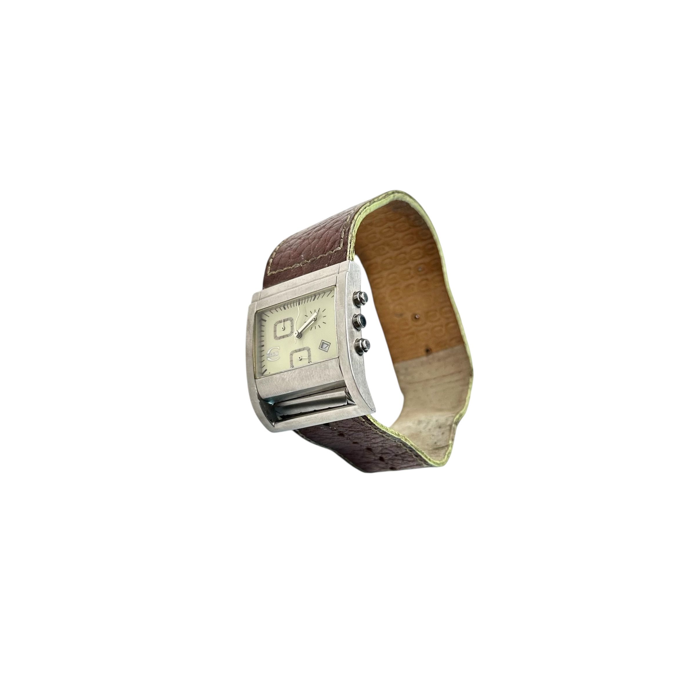 Roberto Cavalli Just Cavalli Monogram Square Watches Size ONE SIZE - 1 Thumbnail