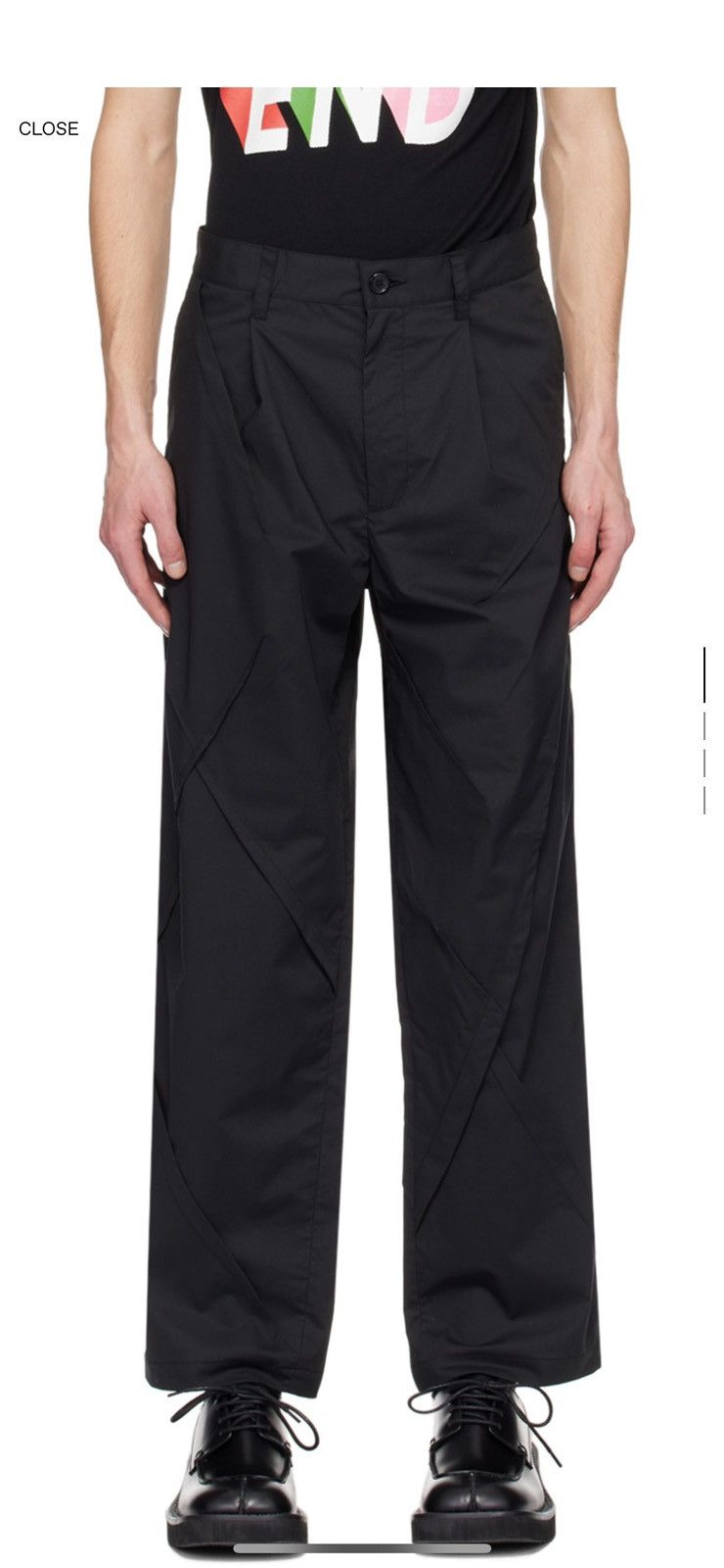 Undercover Undercover Pre-Spring 24 Paneled Pants Size US 34 / EU 50 - 9 Thumbnail