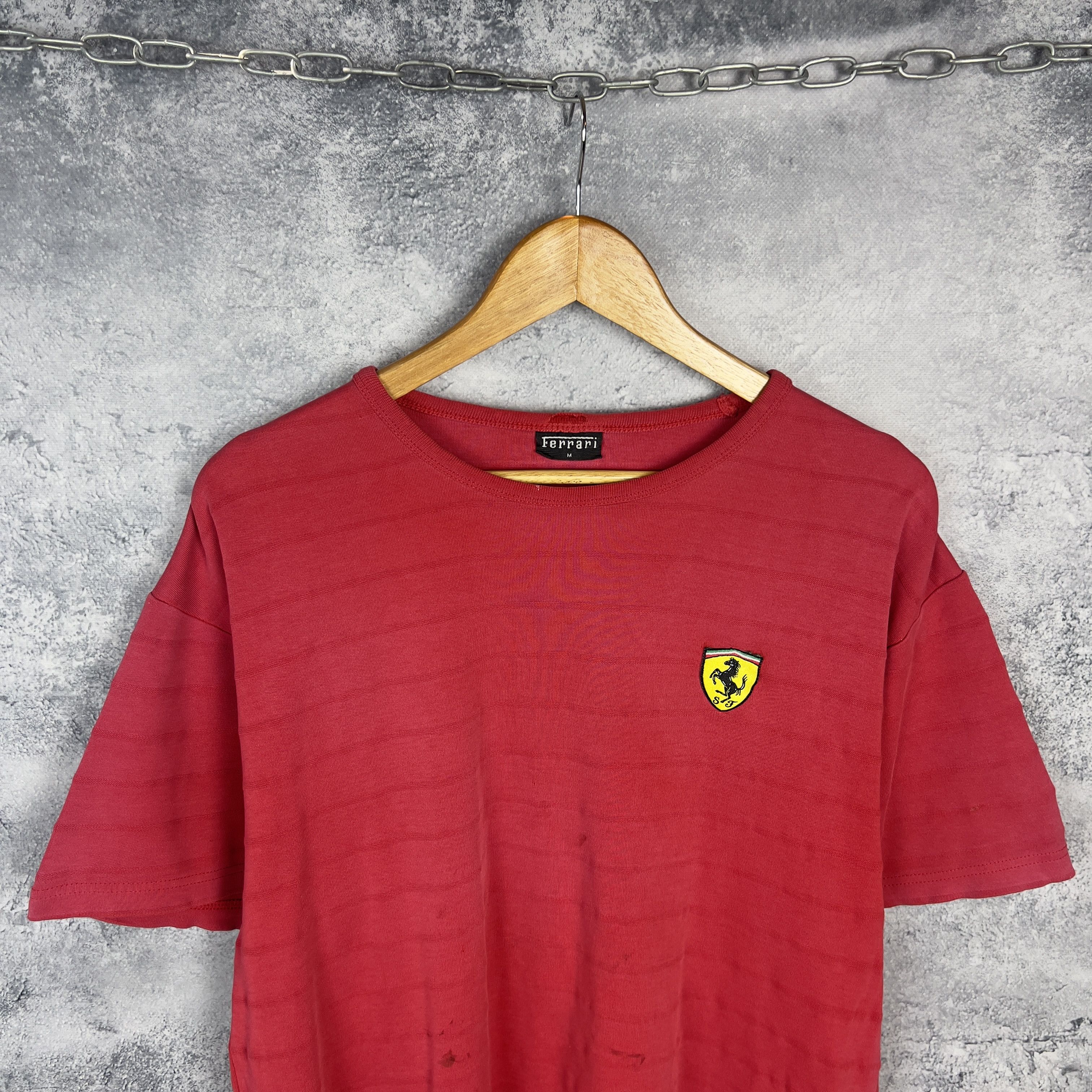 Ferrari Ferrari Tee Men's Size M Red Short Sleeve Size US M / EU 48-50 / 2 - 2 Thumbnail