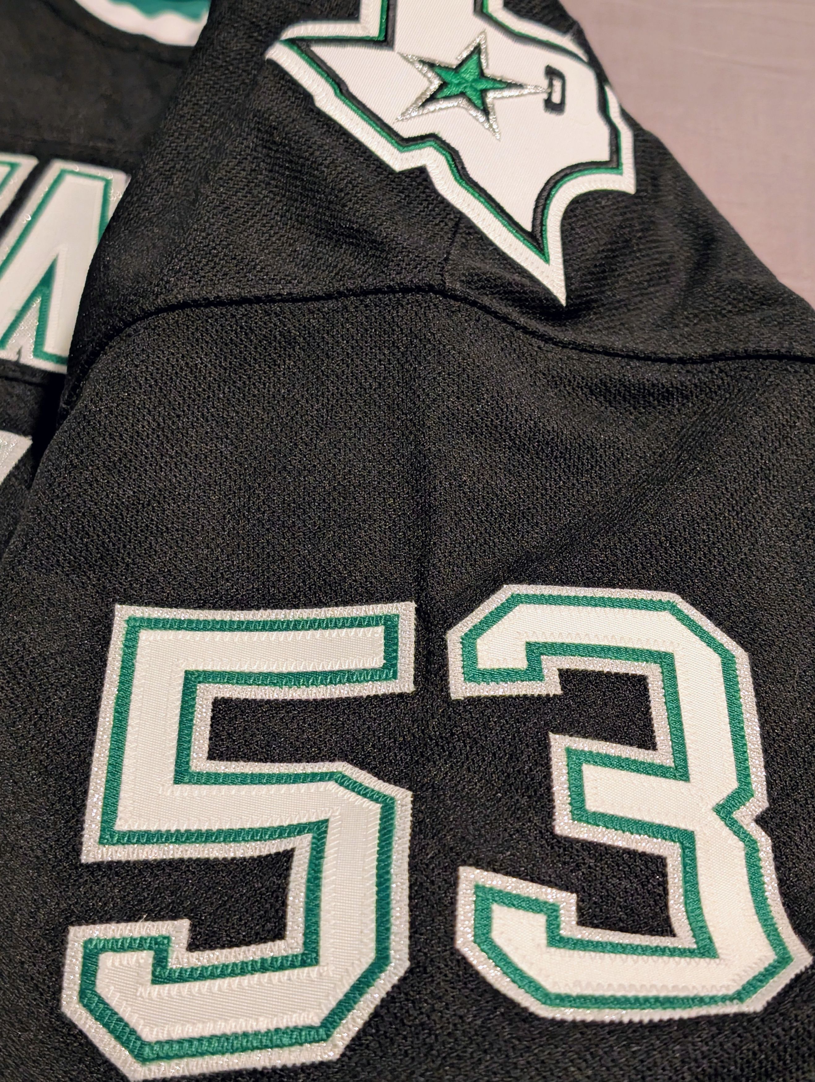 NHL Wyatt Johnston Dallas Stars 3rd jersey Fanatics Premium sz54 Size US XL / EU 56 / 4 - 7 Thumbnail