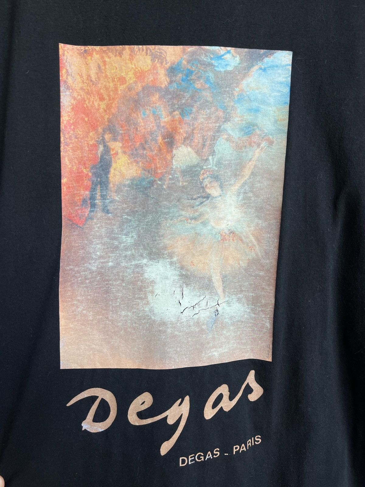Vintage Vintage Rare The Star Art Edgar Degas Laurent Monteil Tee Size US L / EU 52-54 / 3 - 4 Thumbnail