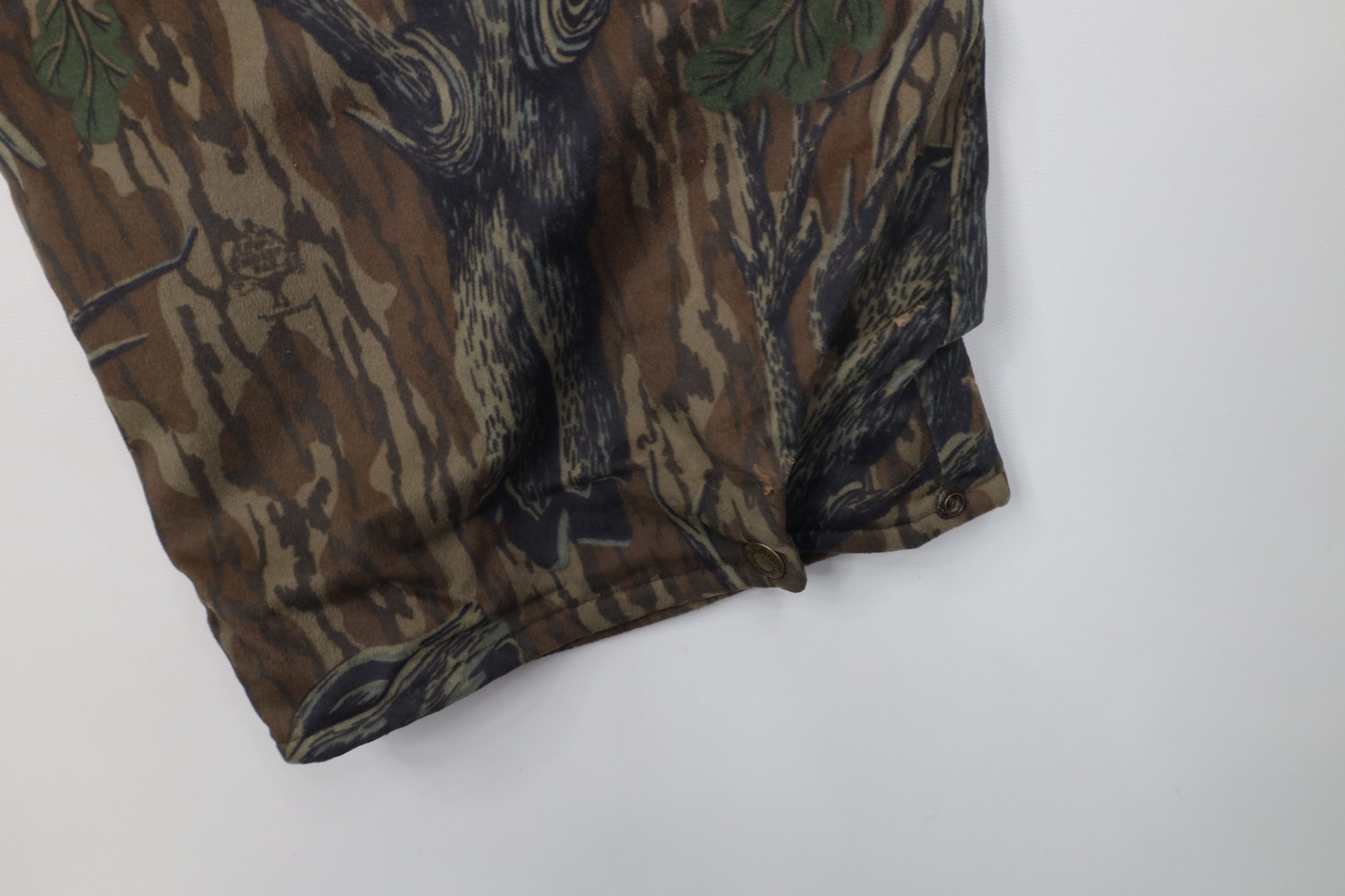 Cabelas Vintage 90s Cabelas Chamois Cloth Camouflage Wide Leg Pants Size US 36 / EU 52 - 5 Thumbnail