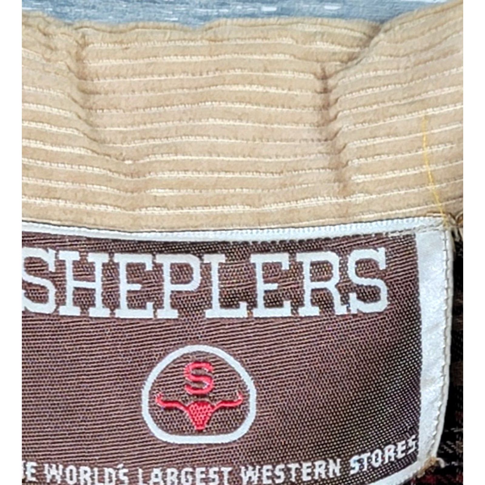Vintage VINTAGE Sheplers Beige Corduroy Western Jacket - Sz S - Plaid Lined - Women's Casual Southwestern Western Coat with Fringe and Pockets Size S / US 4 / IT 40 - 7 Thumbnail