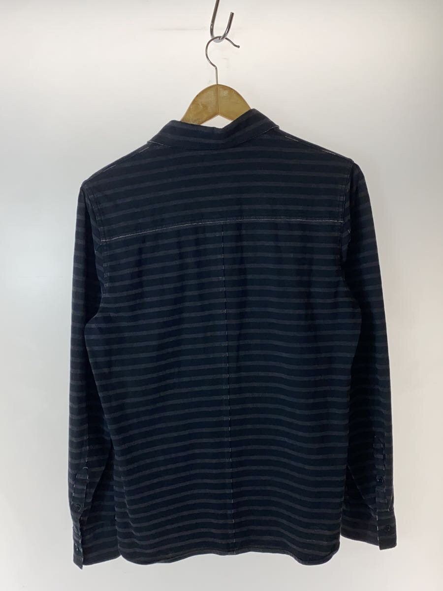 Yohji Yamamoto Striped Long Sleeve Collar Tee Size US M / EU 48-50 / 2 - 2 Thumbnail