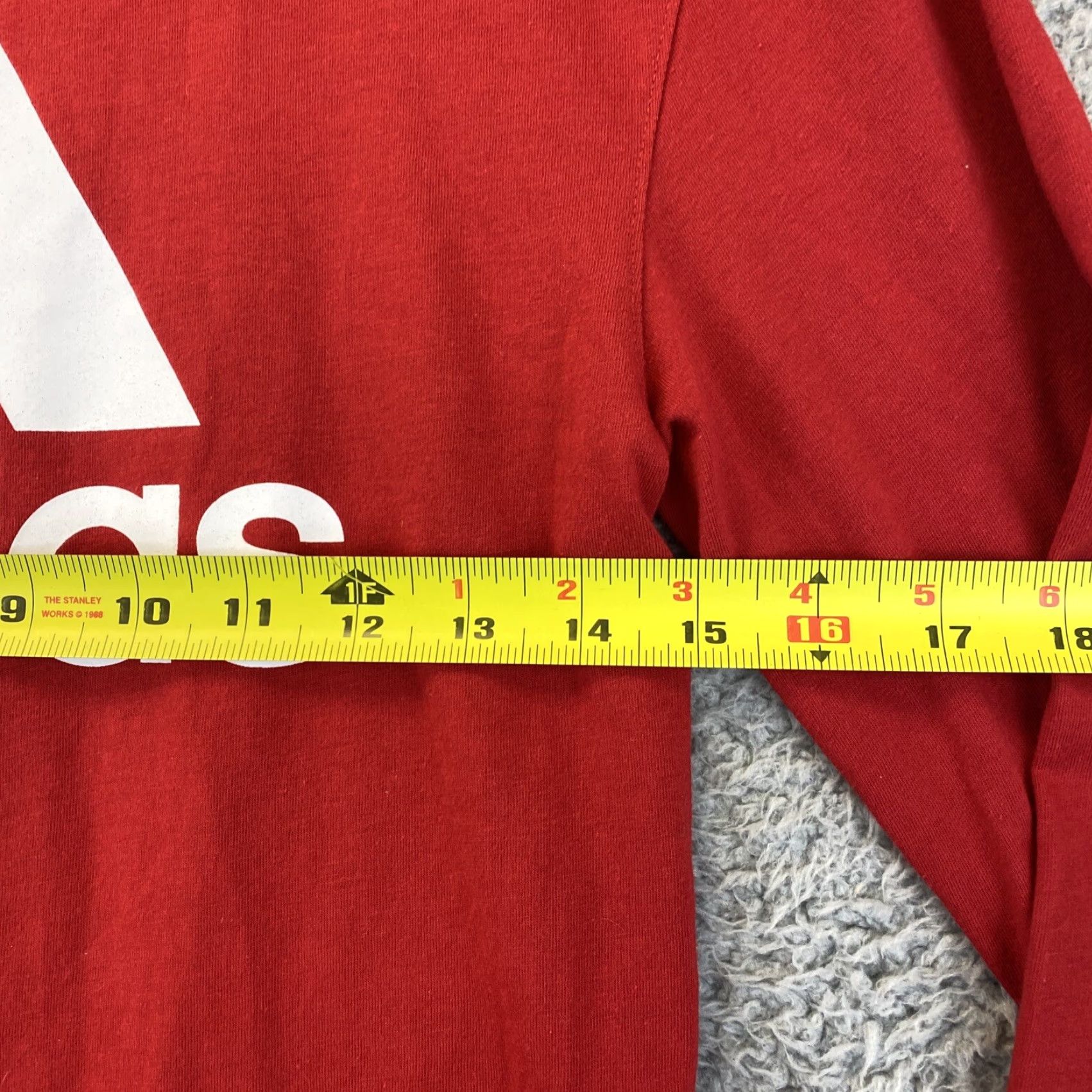 Adidas adidas Climalite Long Sleeve Shirt Men's XS Red Top Tee 54-22 Size US XS / EU 42 / 0 - 4 Thumbnail