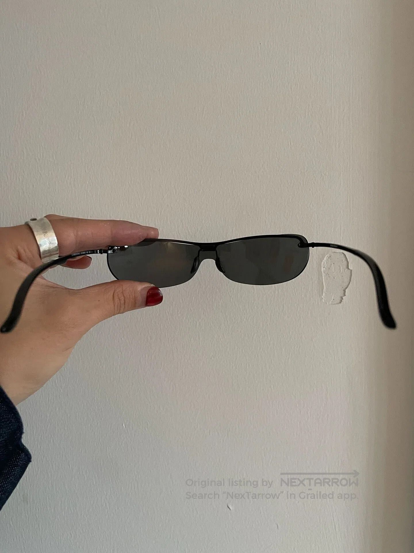Emporio Armani Emporio Armani Vintage Sunglasses. Size ONE SIZE - 4 Thumbnail