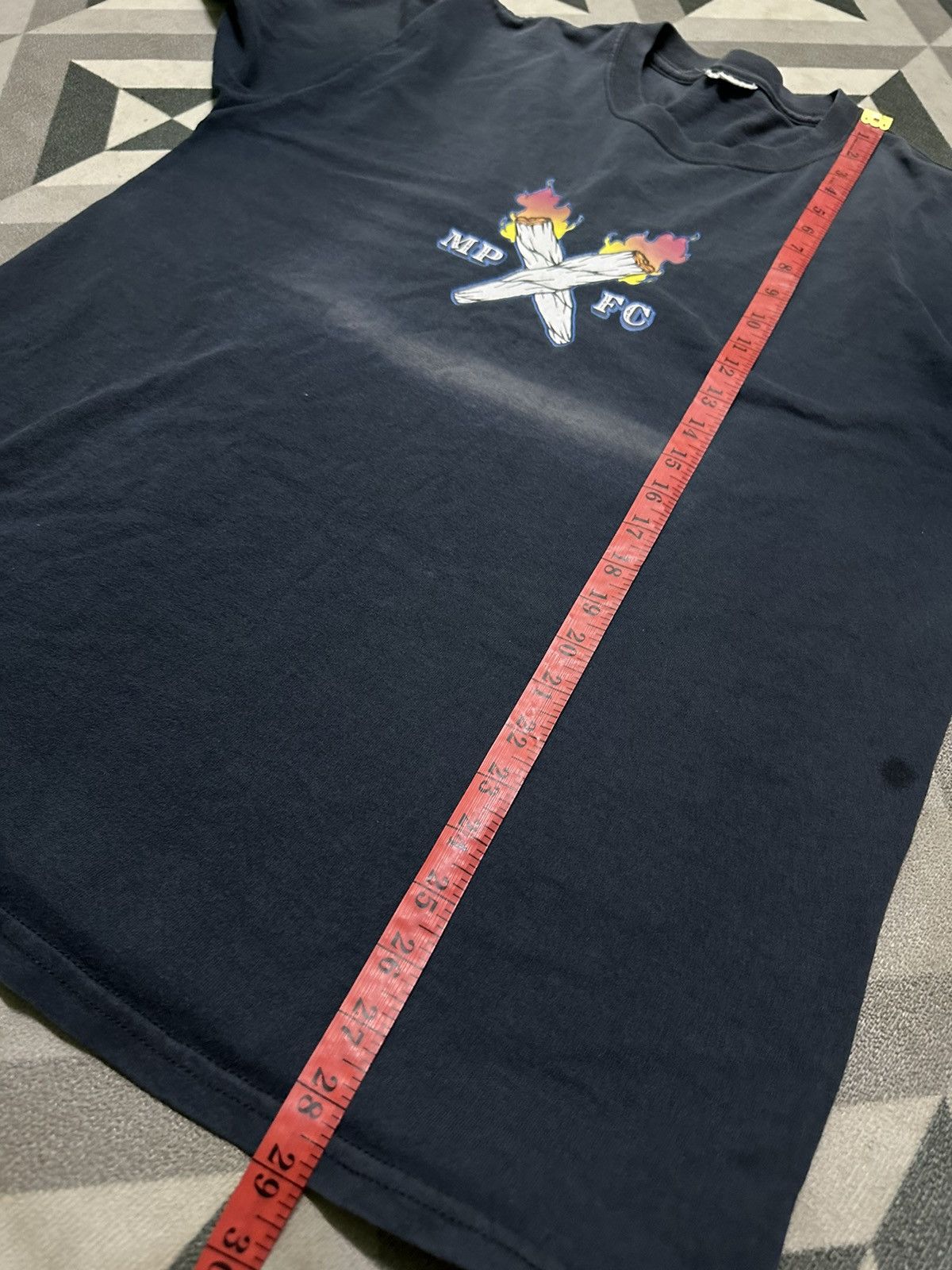 Sunfaded Masterpiece fc backhit tshirt