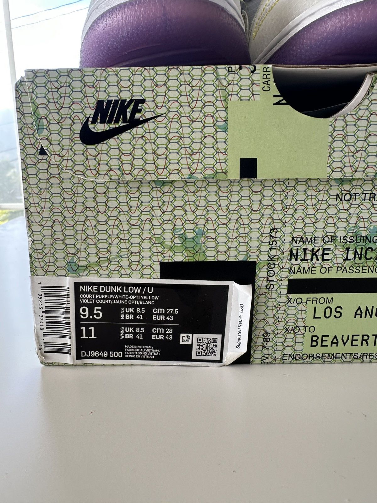 Jordan Brand × Union LA Nike Union LA x Dunk Low Passport Pack Size US 9.5 / EU 42-43 - 10 Thumbnail