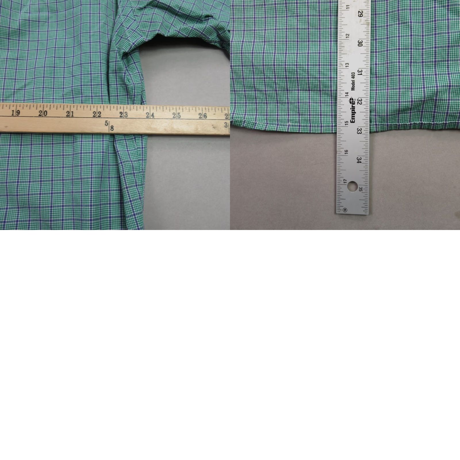 Polo Ralph Lauren Ralph Lauren Shirt Mens Large Short Sleeve Button Front Blake Green Casual Size US L / EU 52-54 / 3 - 8 Thumbnail
