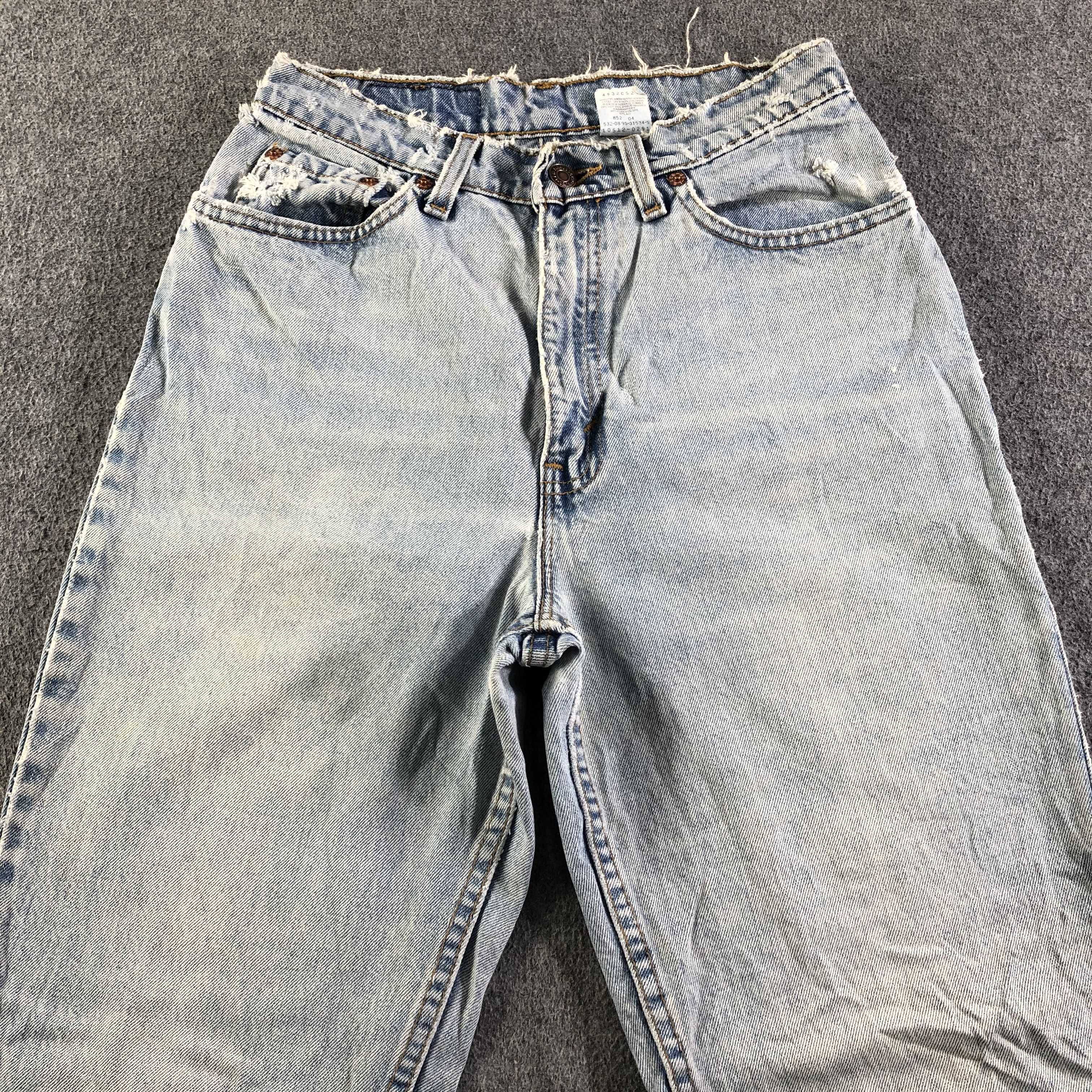 Levi's 90s Vintage Light Wash Levis 512 Jeans-J4303 Size US 27 - 3 Thumbnail