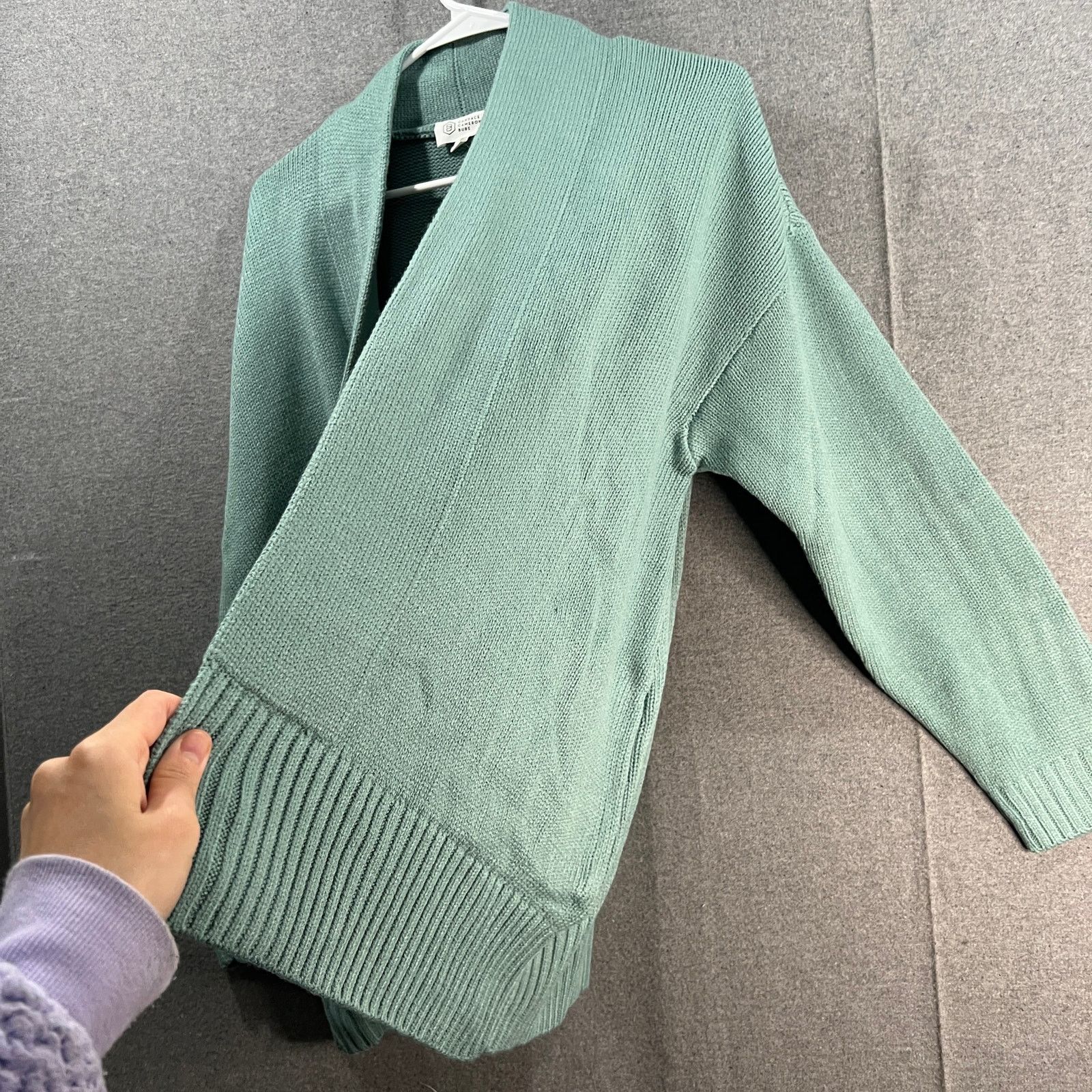 Other Candace Cameron Bure Regular Novelty Jacquard Open Cardigan Size L / US 10 / IT 46 - 10 Thumbnail