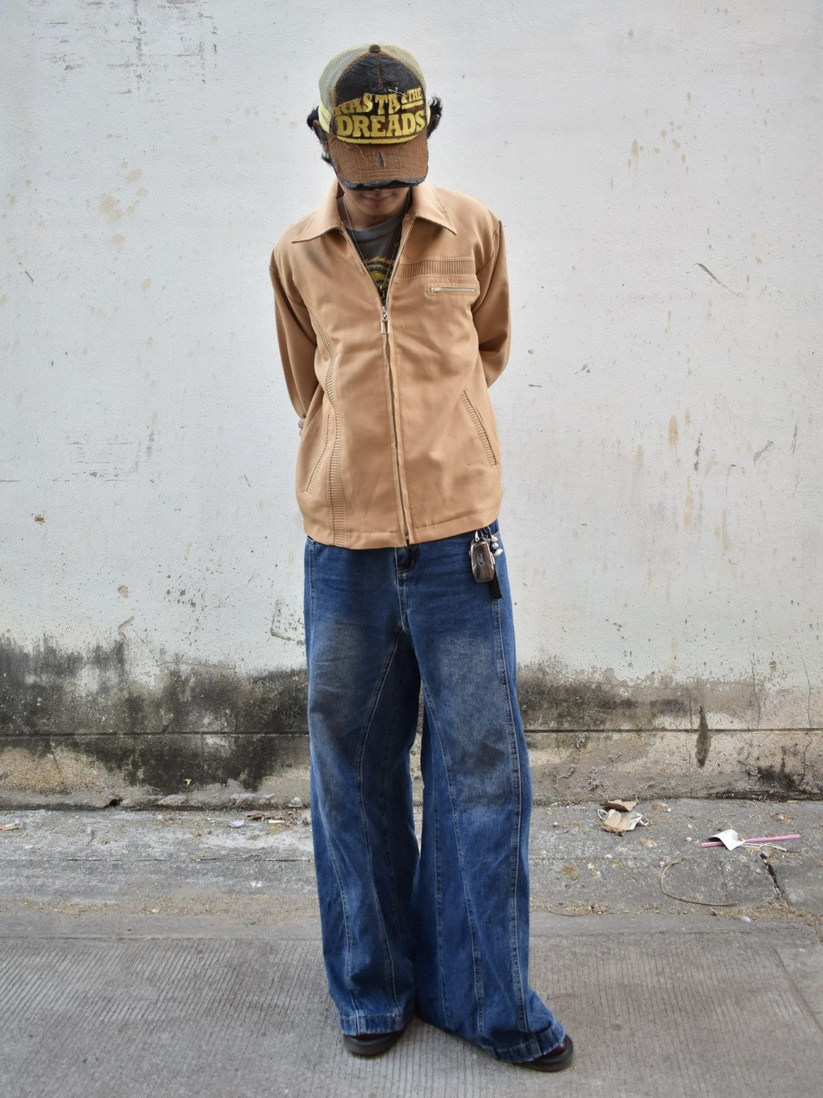 Japanese Brand × Vintage Vintage 80s Works Jacket Size US S / EU 44-46 / 1 - 6 Thumbnail