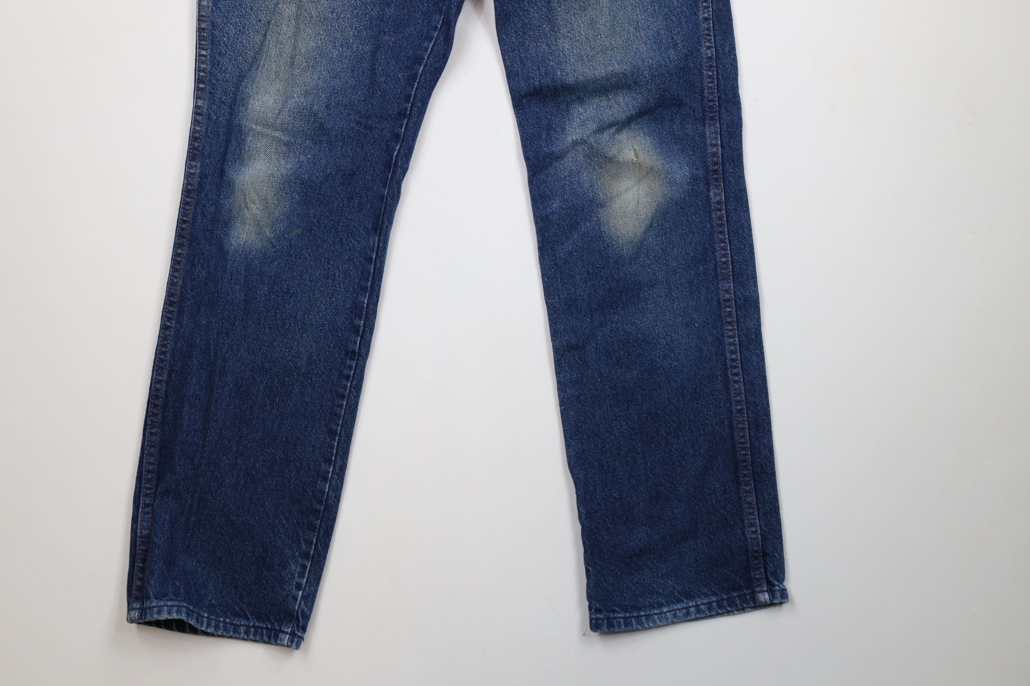Dickies × Vintage Vintage 70s 80s Dickies Branders Straight Leg Denim Jeans Size US 32 / EU 48 - 4 Thumbnail