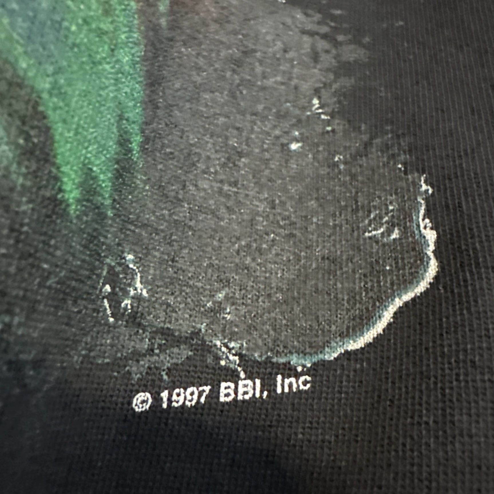 Vintage VINTAGE 1997 Baseball Outta This World Big Fan Sports Black Crewneck Sweatshirt XL Mens Pullover Sweatshirt Size US XL / EU 56 / 4 - 4 Thumbnail