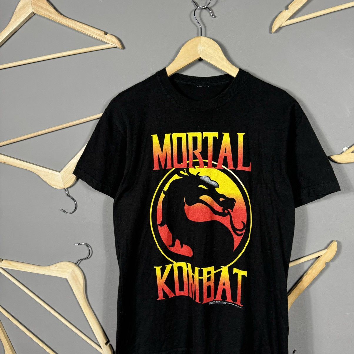 Vintage Vintage 1992 Reprint Mortal Combat T-shirt Size US M / EU 48-50 / 2 - 2 Thumbnail