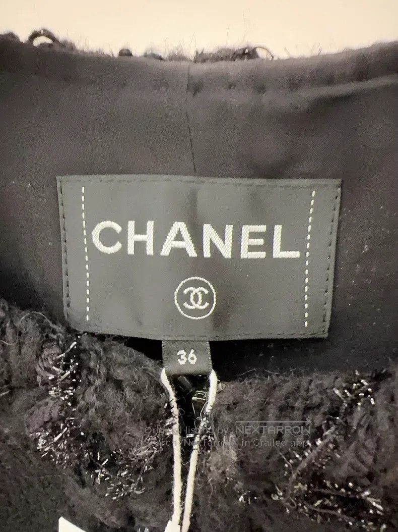 Chanel Chanel Black gold thread jacket Size XS / US 0-2 / IT 36-38 - 3 Thumbnail