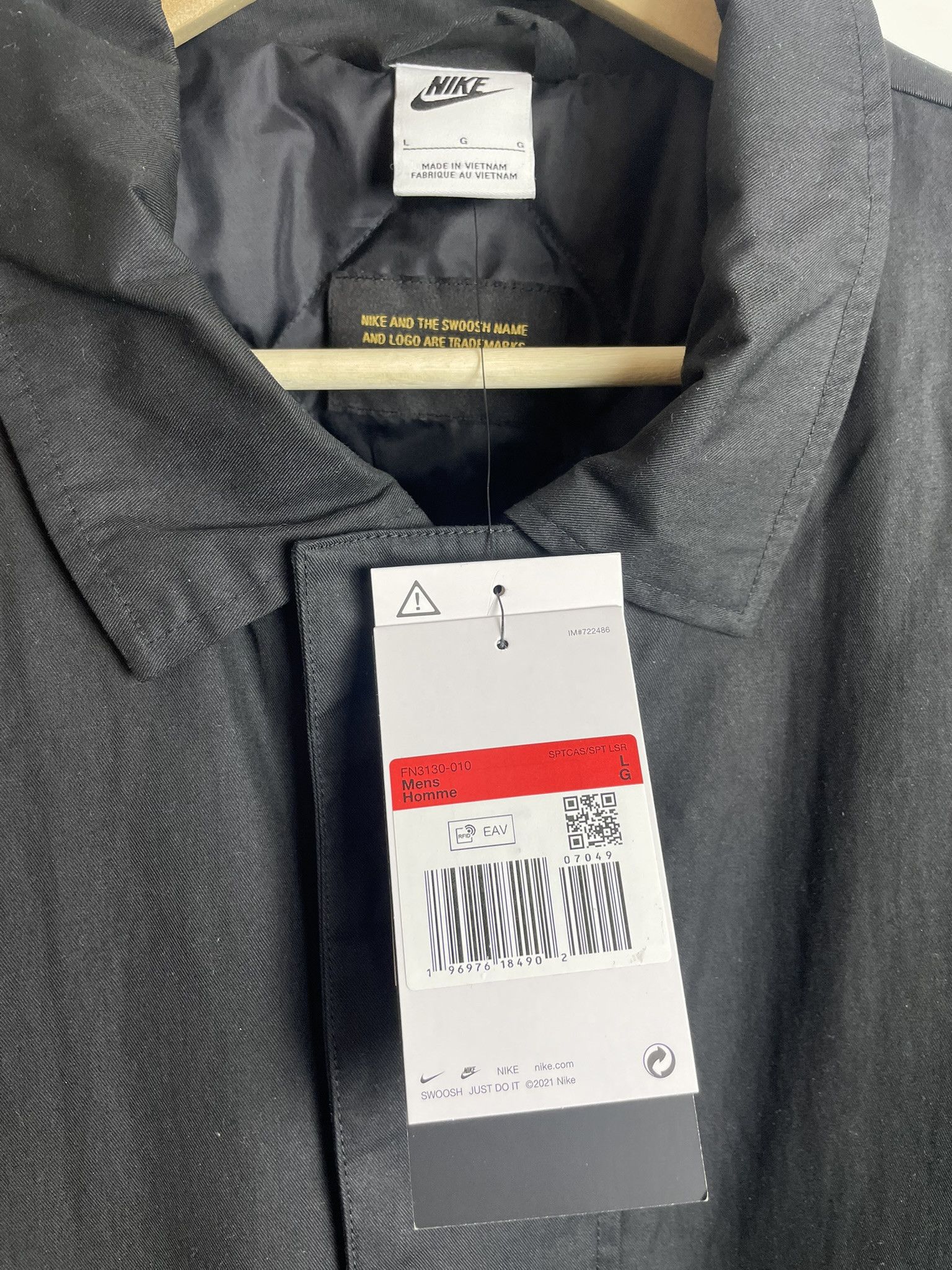 Nike NEW Nike Life Waxed Canvas Work Jacket Size US L / EU 52-54 / 3 - 6 Thumbnail