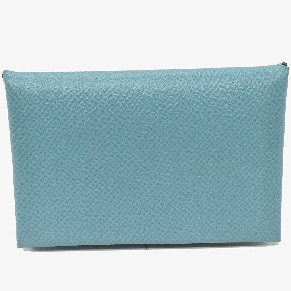 Hermes Hermes Calvi Epsom Card Case Leather Card Case R DUTY FREE for USA