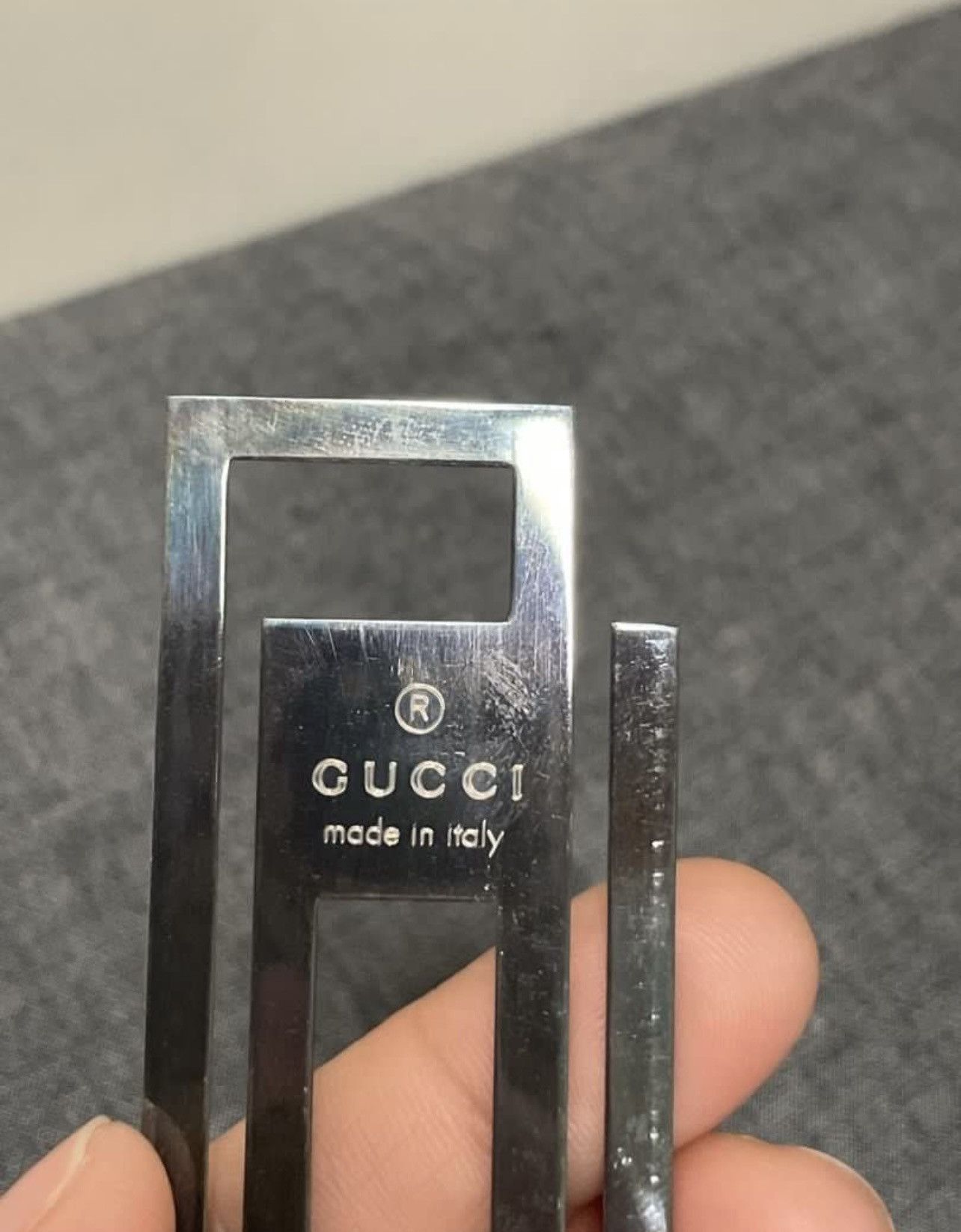 Gucci × Vintage 🔥 Rare! Gucci 1990’s 925 Silver Bookmark stationary Size ONE SIZE - 7 Thumbnail
