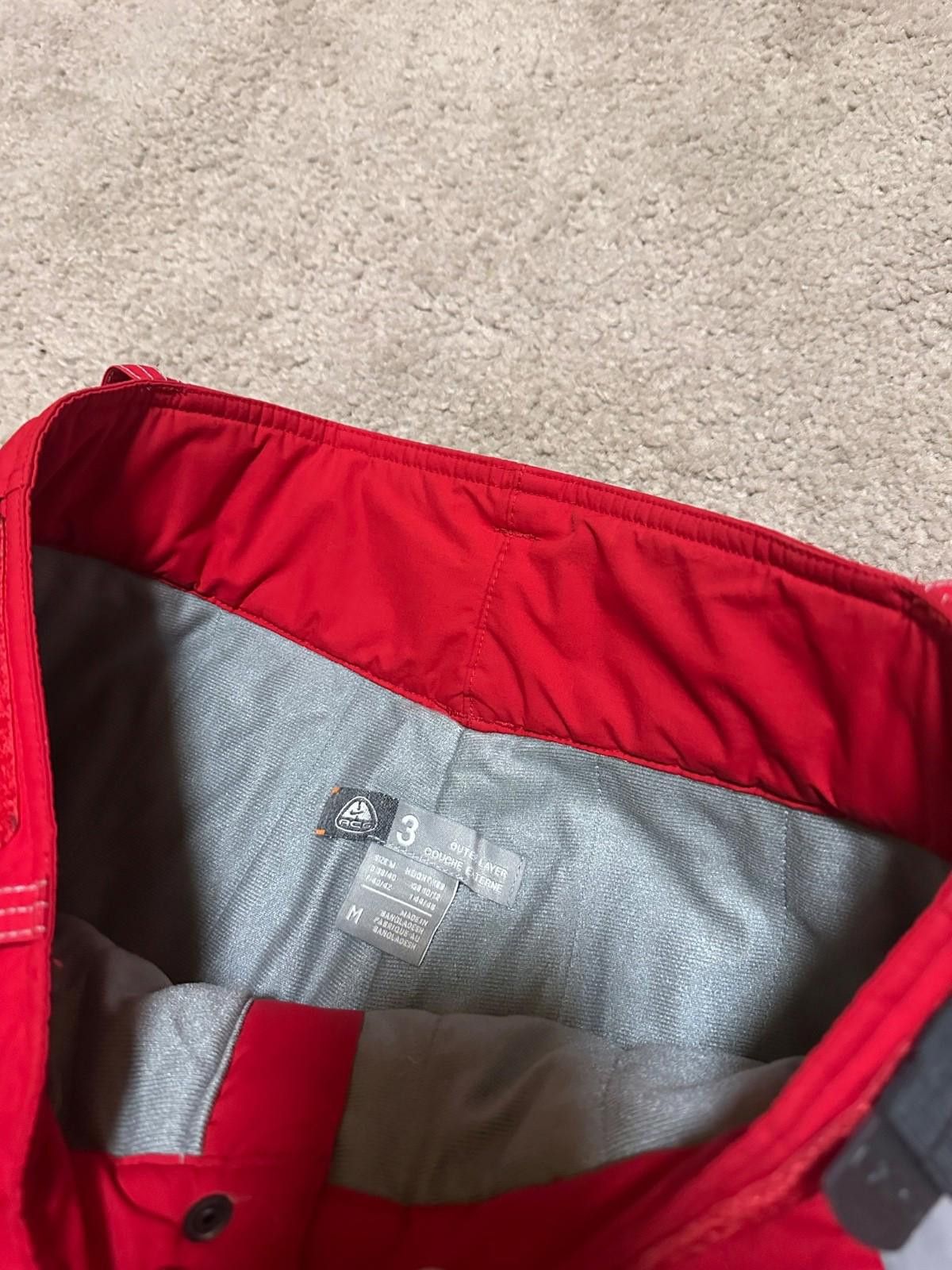 Nike Nike ACG Winter Vintage Ski Pants Red Womens M Size US 32 / EU 48 - 6 Thumbnail