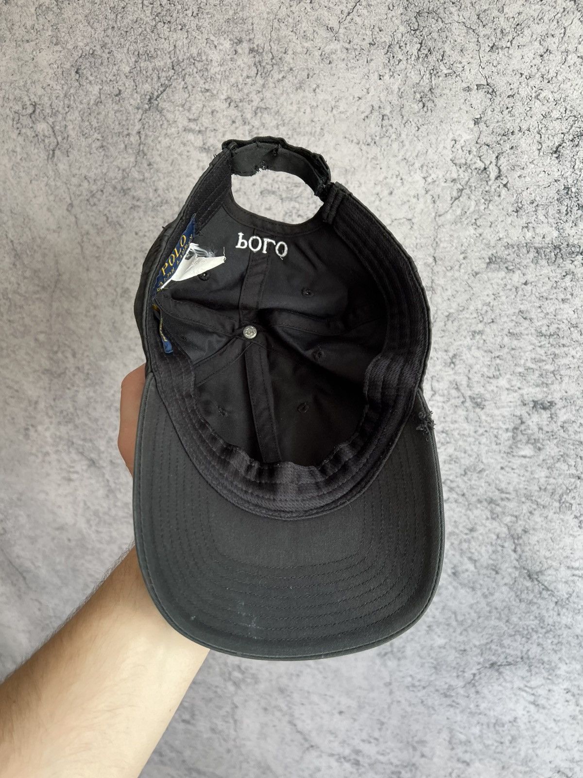 Polo Ralph Lauren Polo Ralph Lauren Baseball Cap Hat Men One Size Trashed PRL Size ONE SIZE - 10 Thumbnail