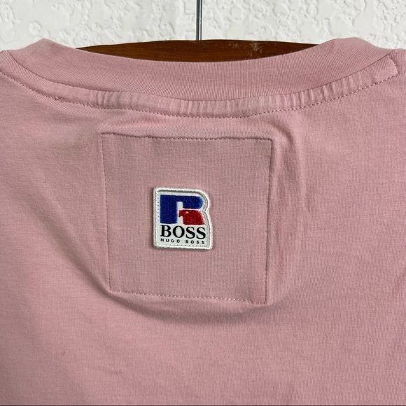 Hugo Boss × NBA × Russell Athletic BOSS x Russell Athletic Logomania T Shirt Runway Size US L / EU 52-54 / 3 - 7 Thumbnail