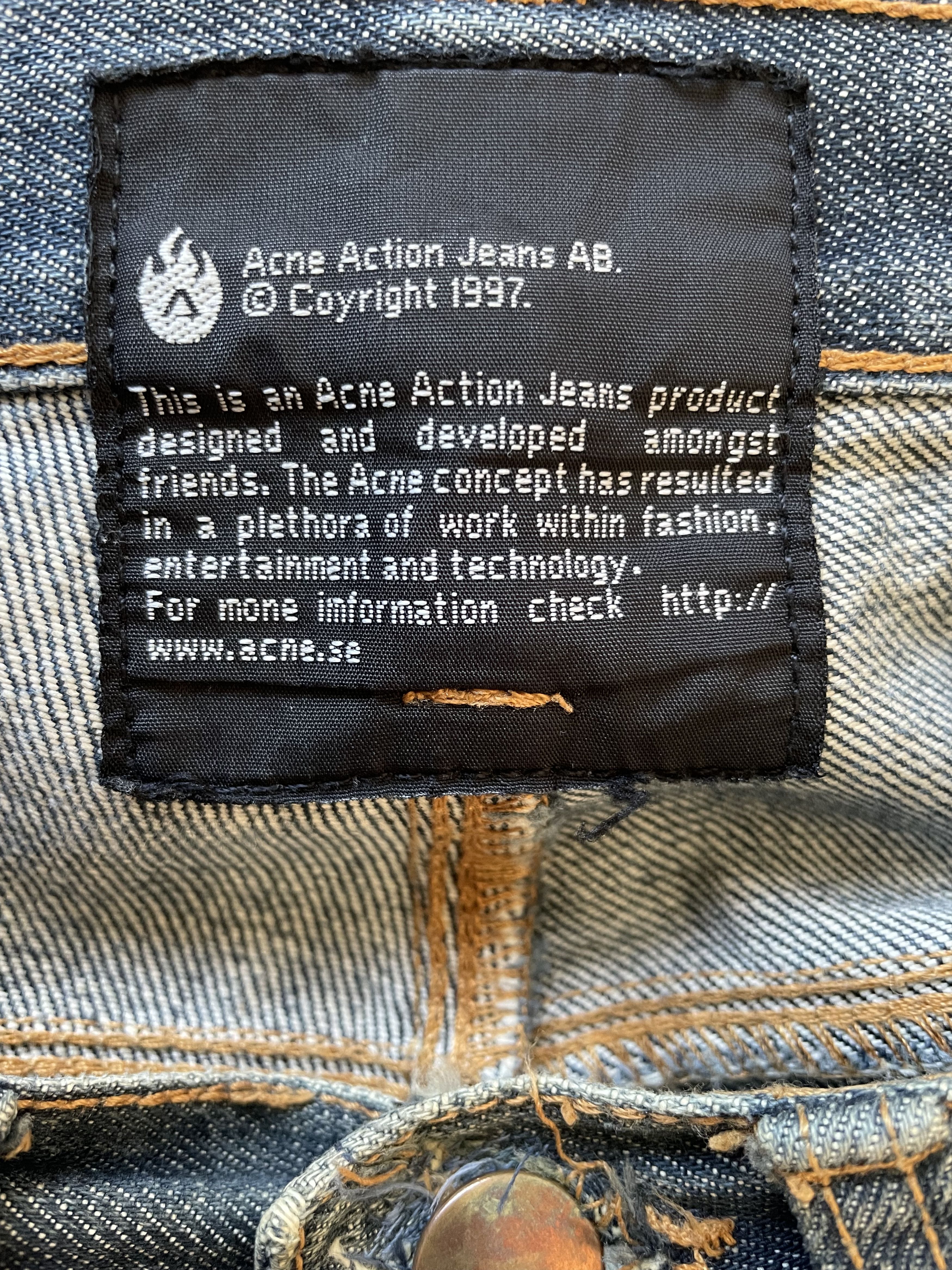 Acne Studios Acne Slim Jean Size US 29 - 4 Thumbnail
