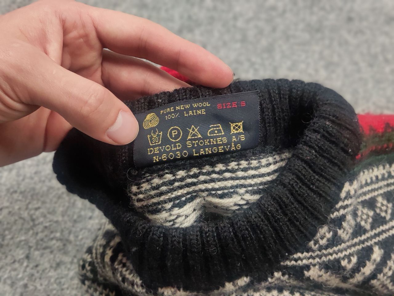 Dale Of Norway Vintage 80's Devold Pure wool Knit Fisherman Sweater Norweg Size US S / EU 44-46 / 1 - 11 Thumbnail