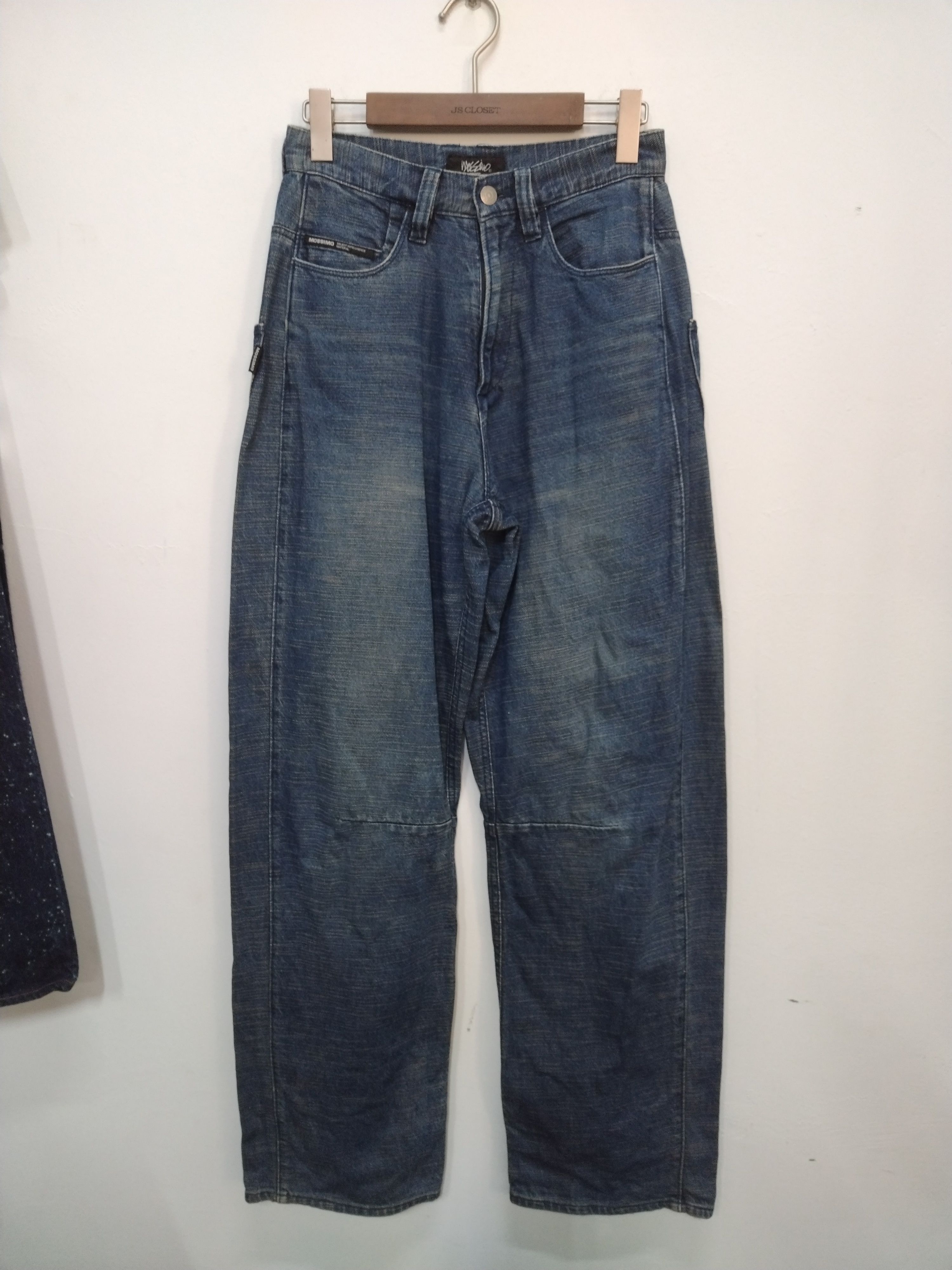 Baggy vtg Mossimo Sport Jeans nice design straight cut loose