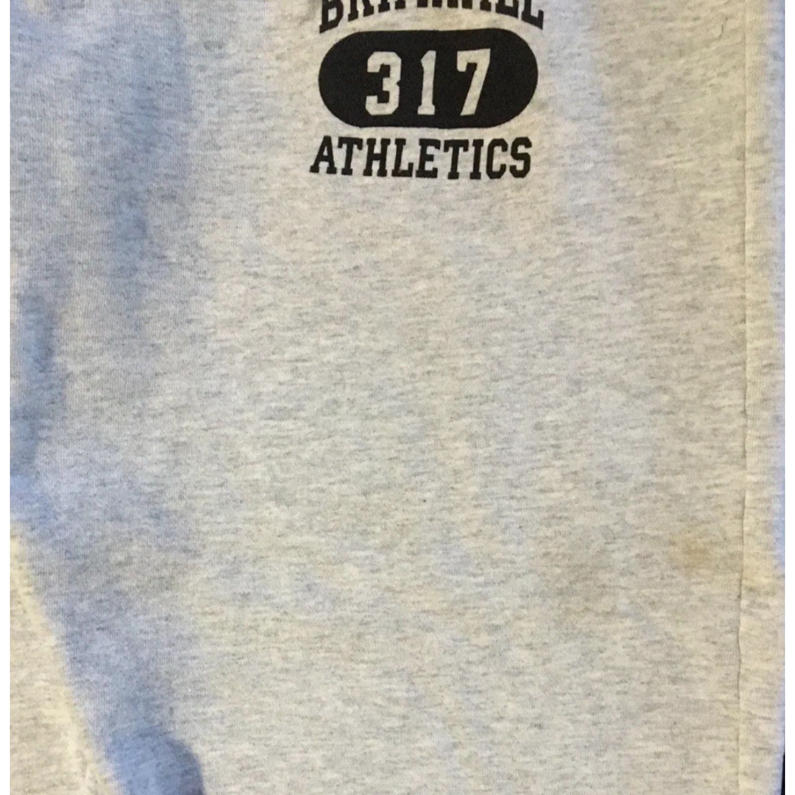 Vintage VINTAGE Brimhall Athletics Track Sweatpants 2XL USA Gray 90s 80s Grunge School Activewear Mens Pants Athletic Drawstring Size US 39 - 4 Thumbnail