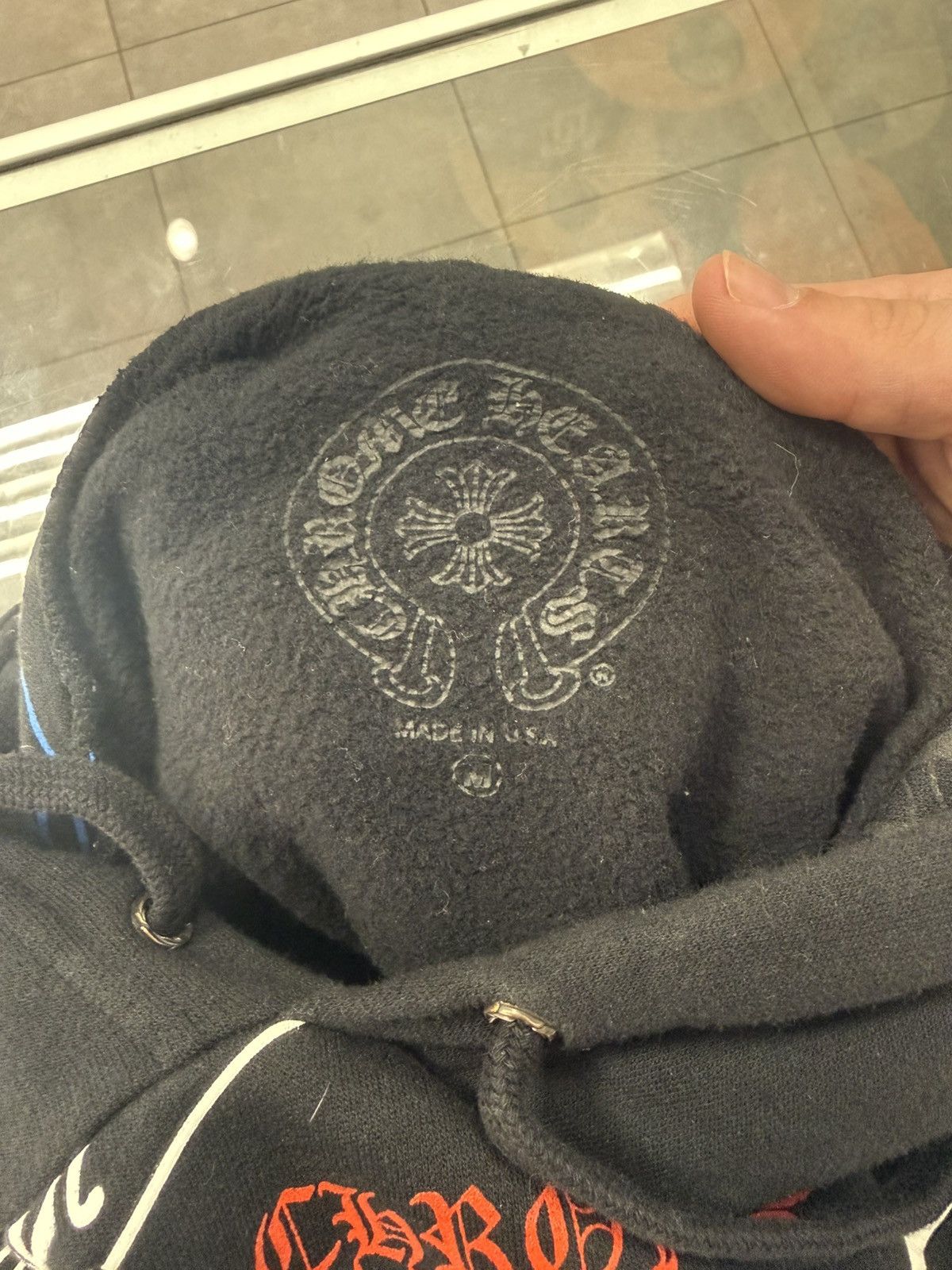 Chrome Hearts Chrome Hearts Stencil Hoodie Black Size US M / EU 48-50 / 2 - 3 Thumbnail
