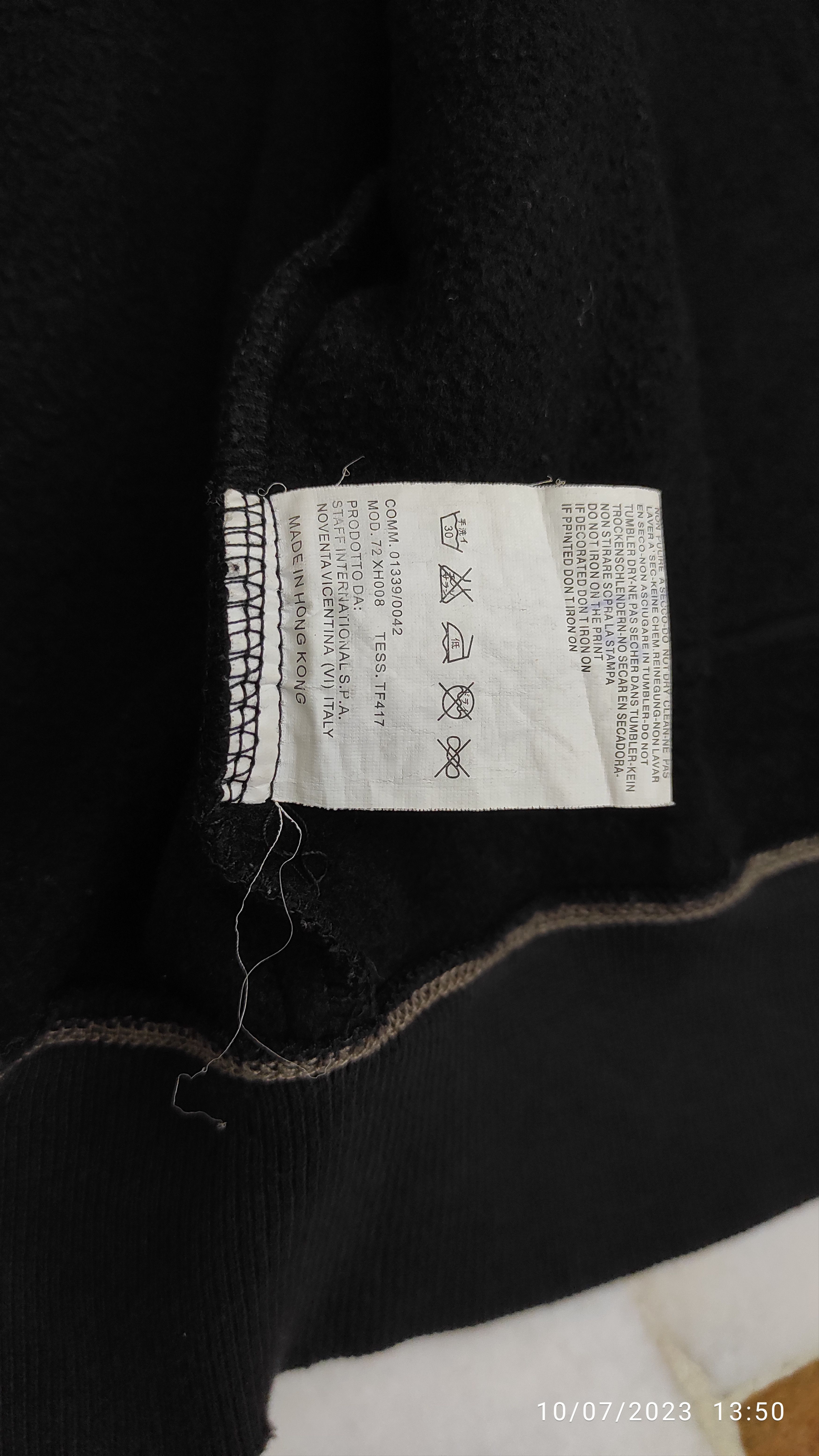 Dsquared2 Vintage 90's DSQUARED² Hagi Fray moleskin zipper jacket Size US L / EU 52-54 / 3 - 5 Thumbnail