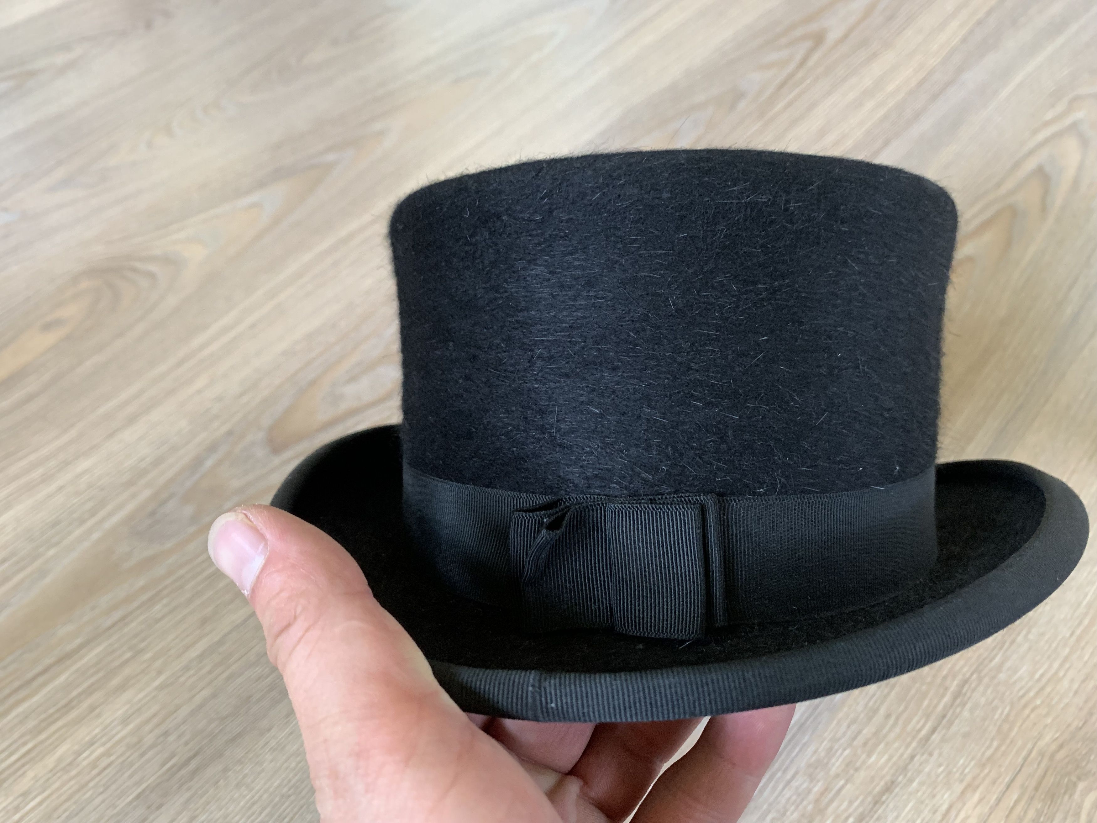 Designer Christys Cavallo Black Wool Hand Made Hat Size ONE SIZE - 4 Thumbnail