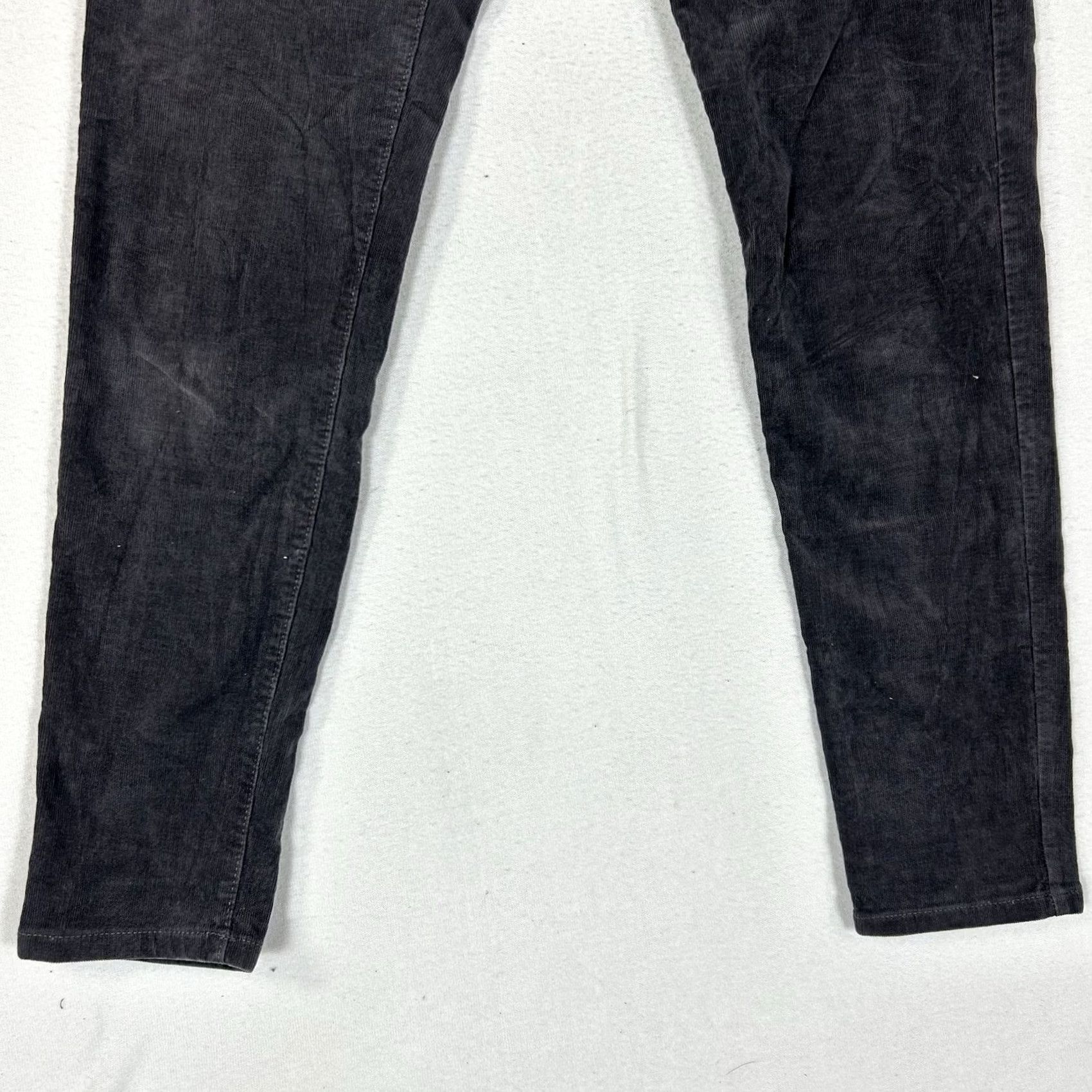 Banana Republic Banana Republic Skinny Corduroy Pants Women's 28 Gray Chino Workwear Mid Rise Corduroy Slim Pants Womens Gray 28 Fall Winter Spring Summer Workwear Size 28" / US 6 / IT 42 - 3 Thumbnail