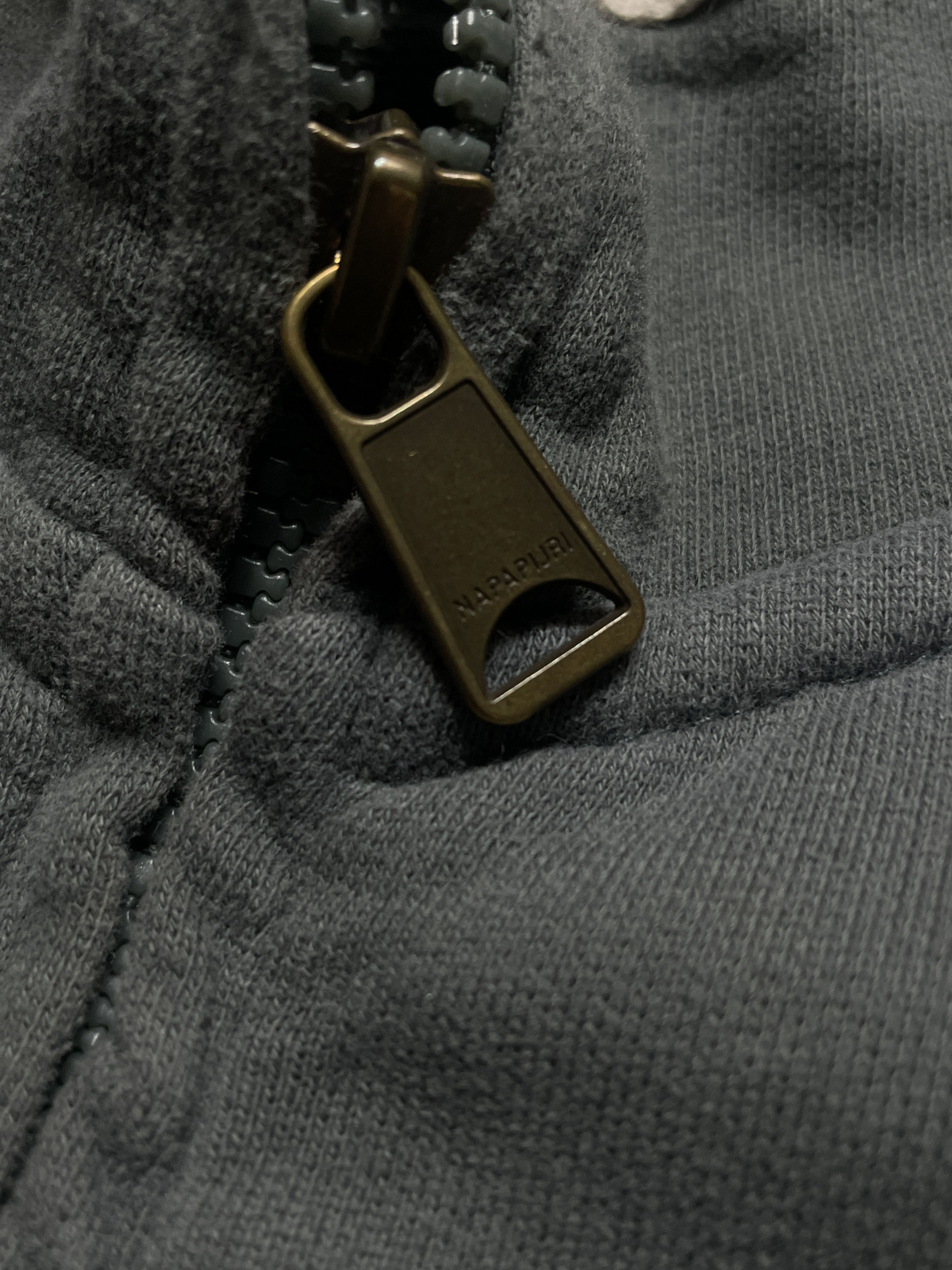 Napapijri Napapijri Vintage Y2K Sweatshirt Zip Boxy Fit Size US XL / EU 56 / 4 - 4 Thumbnail
