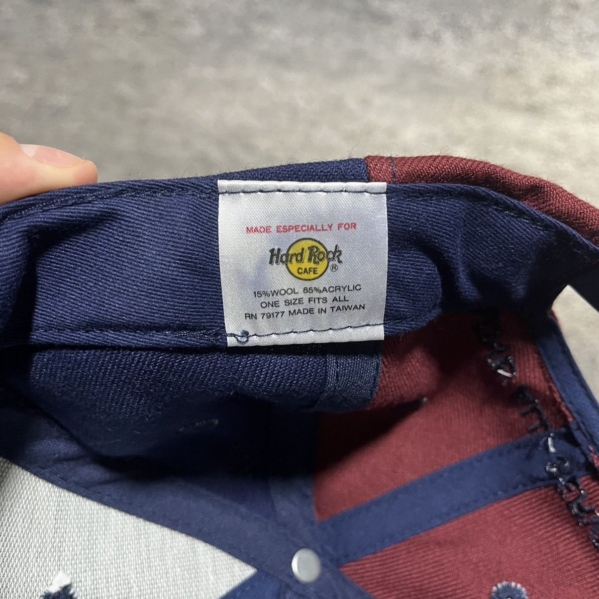 Hard Rock Cafe Vintage 90s Hard Rock Cafe Myrtle Beach Hat Snapback Size ONE SIZE - 6 Thumbnail