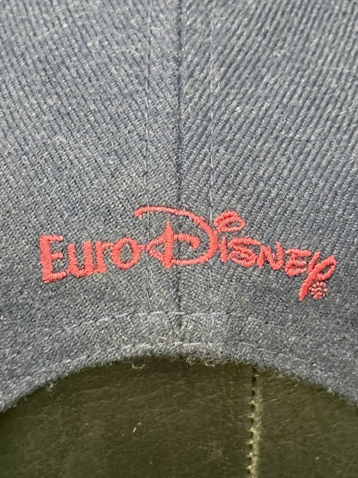 Disney Vintage Euro Disney Mickey Mouse Strapback Hat Size ONE SIZE - 3 Thumbnail